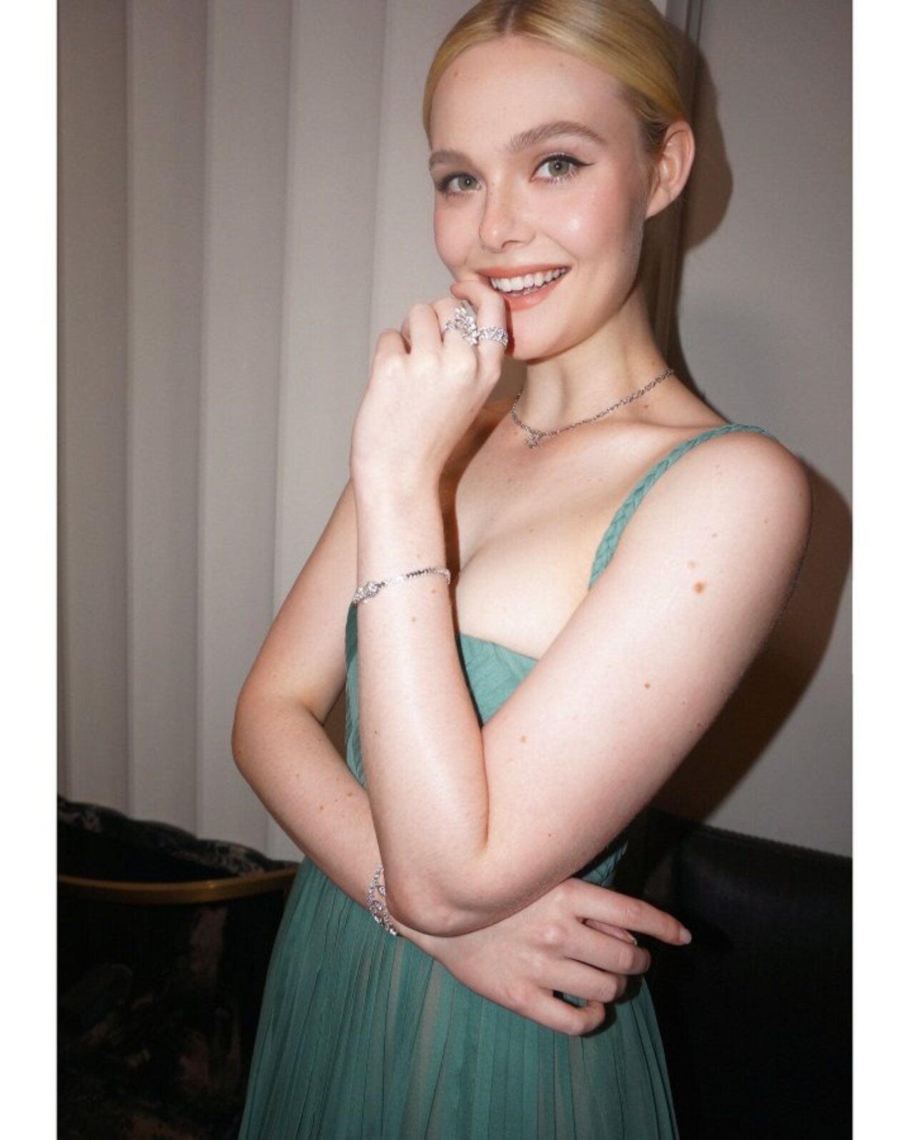 blonde pale slim