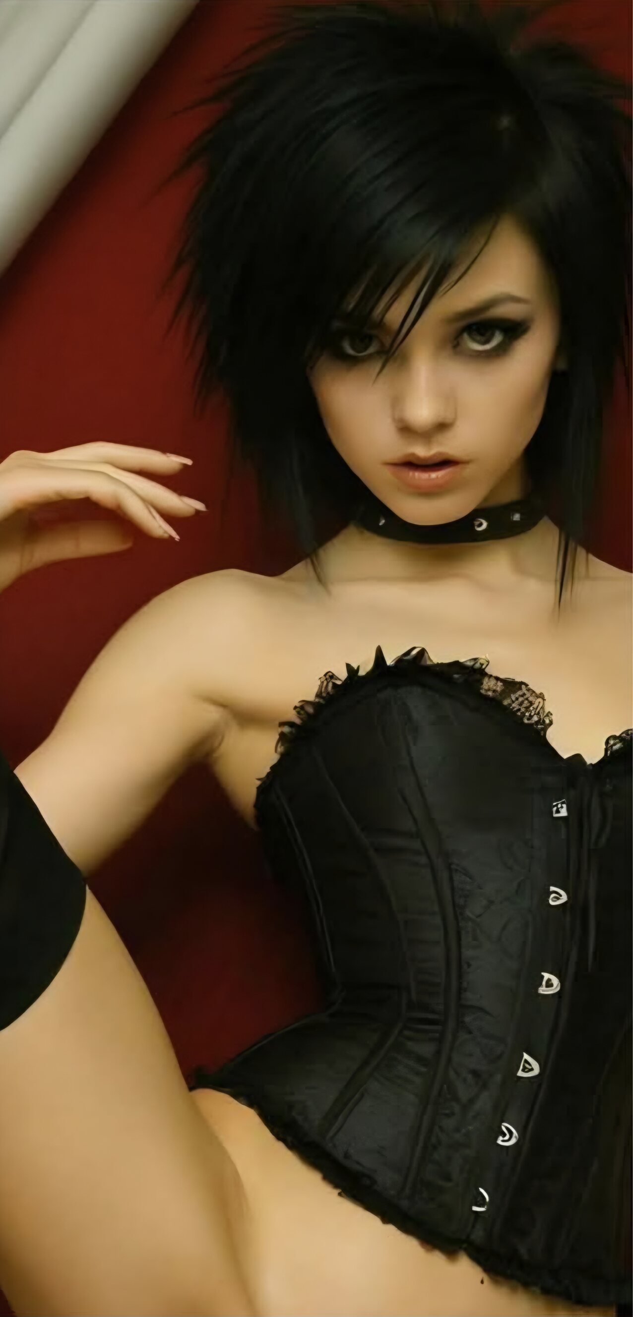 raven lingerie corset