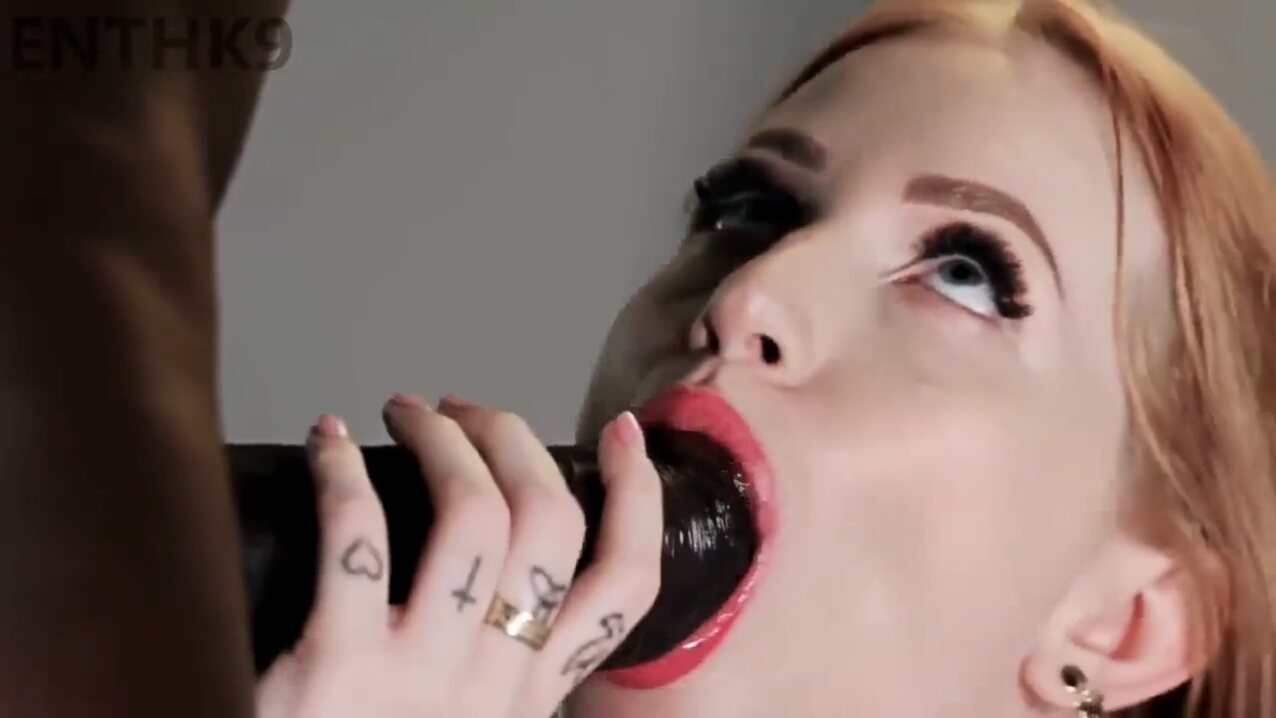 blowjob interracial blue eyes