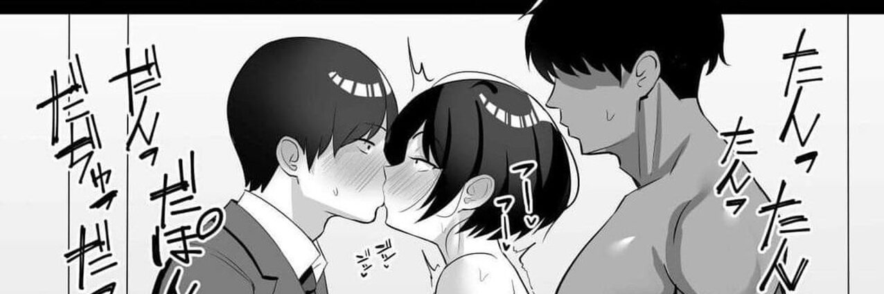 hentai ntr kissing