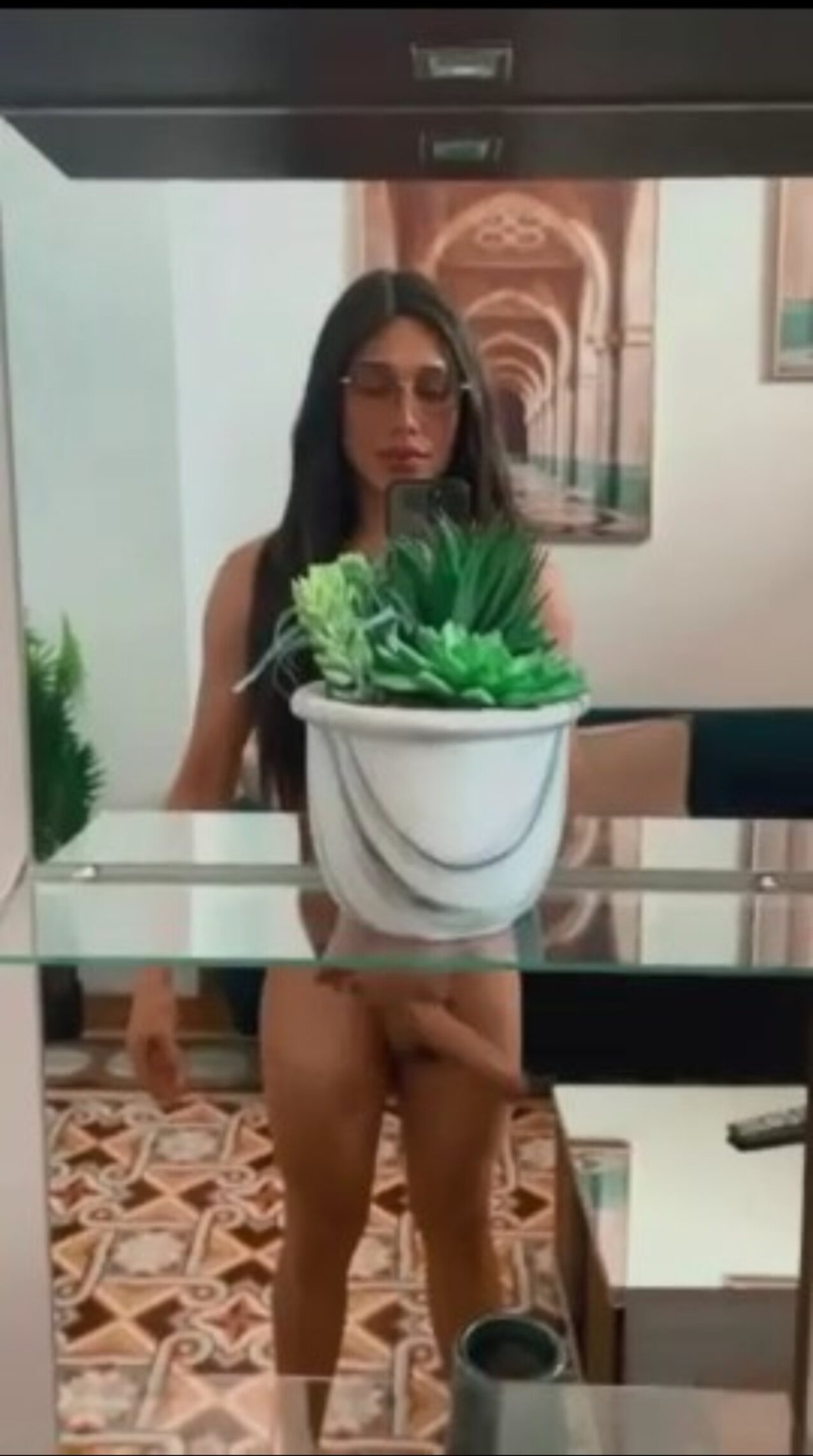 trans shemale glasses