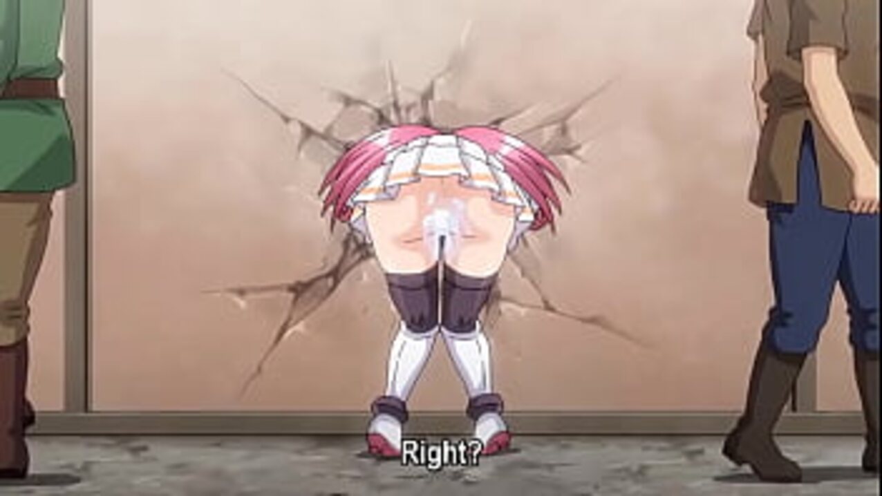 hentai wall pink hair