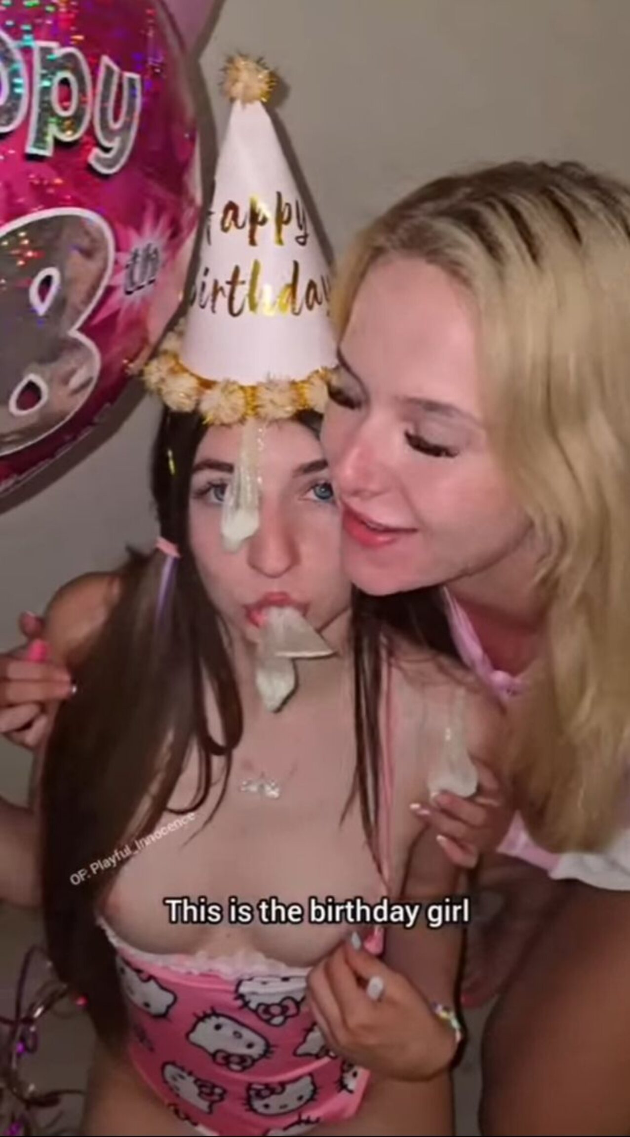 18th birthday blowjob