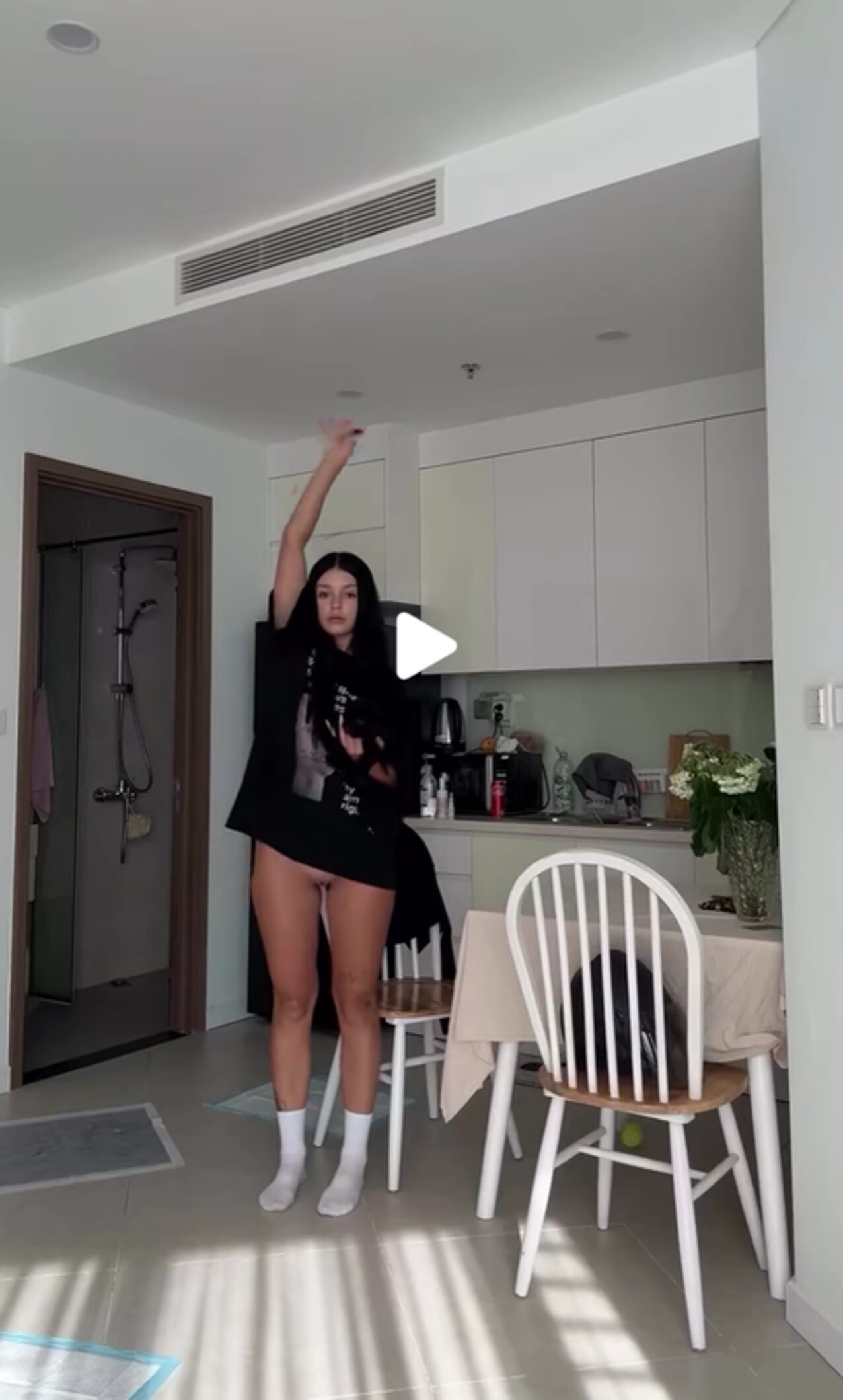 brunette puppy tiktok
