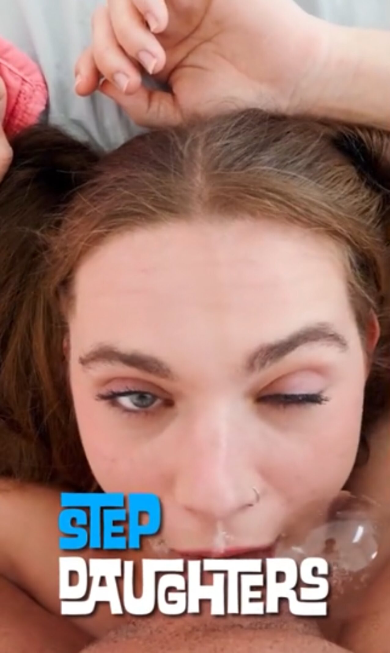 blowjob facefuck brunette