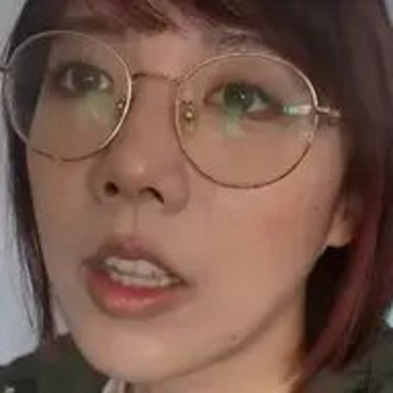 glasses facial cum