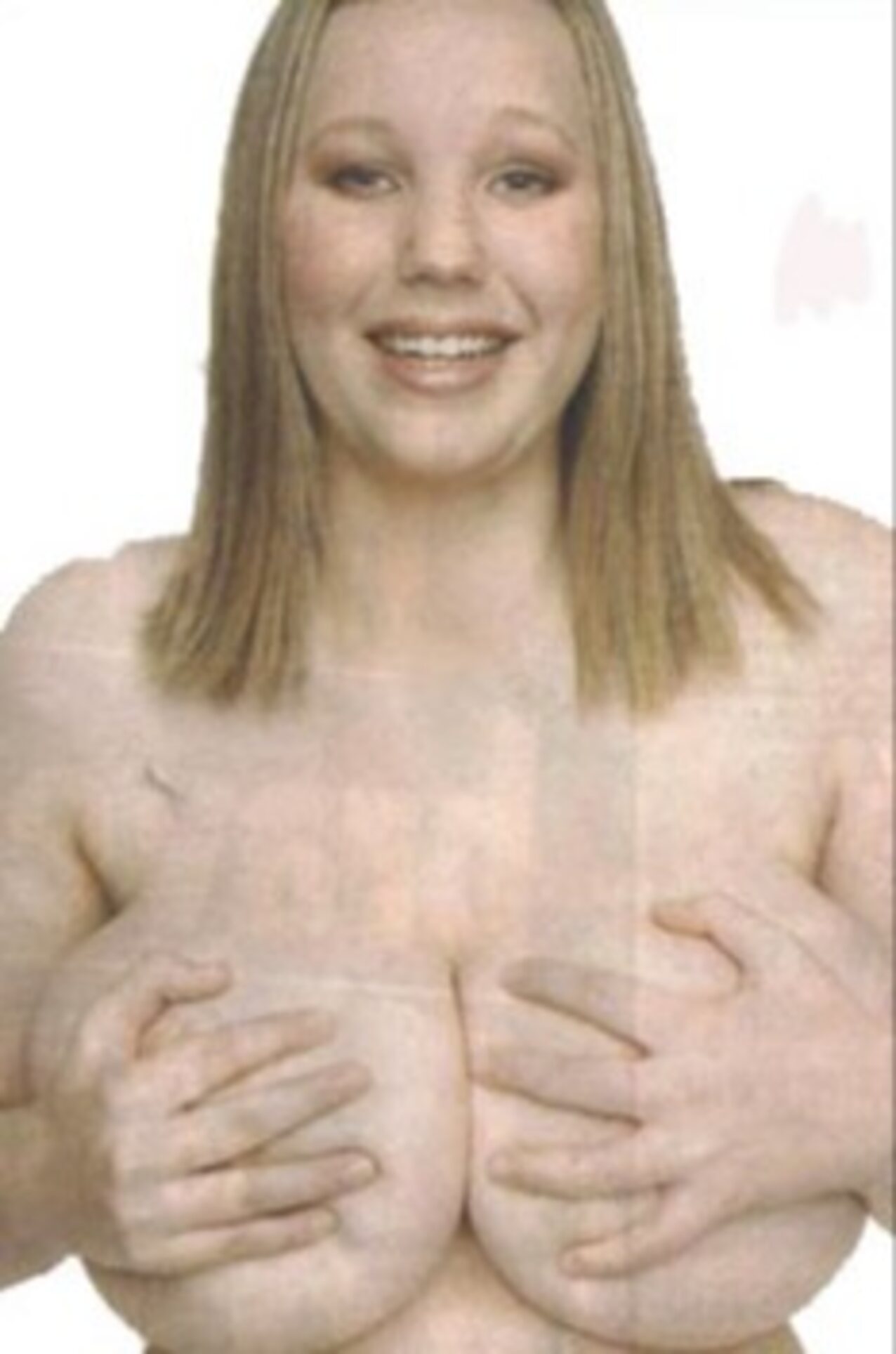 hand bra natural blonde