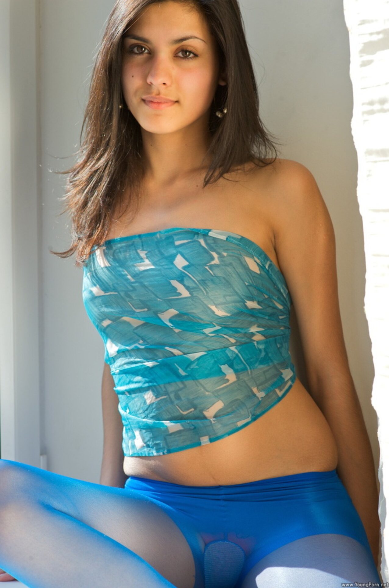 cute brunette teen