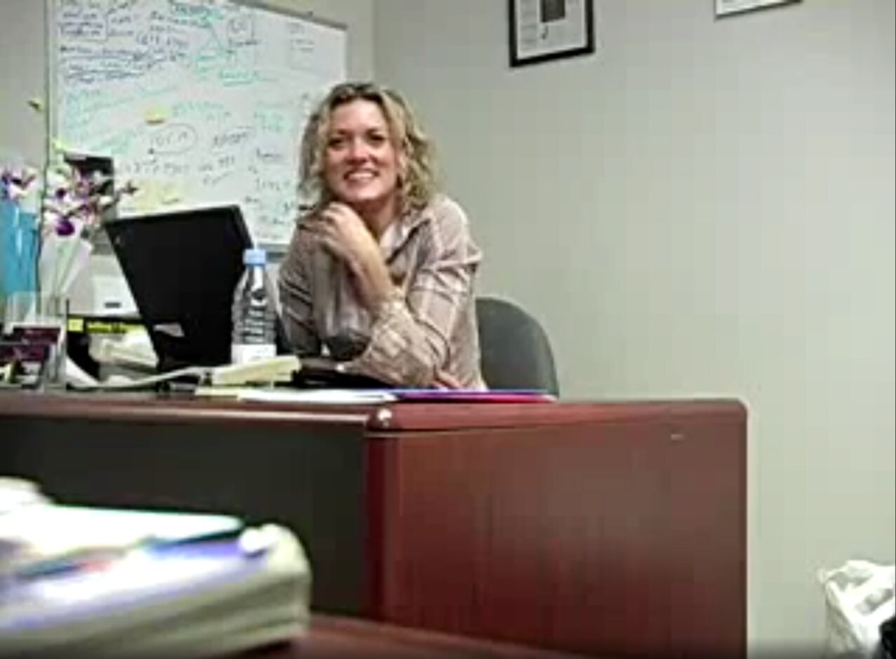 blonde petite intern