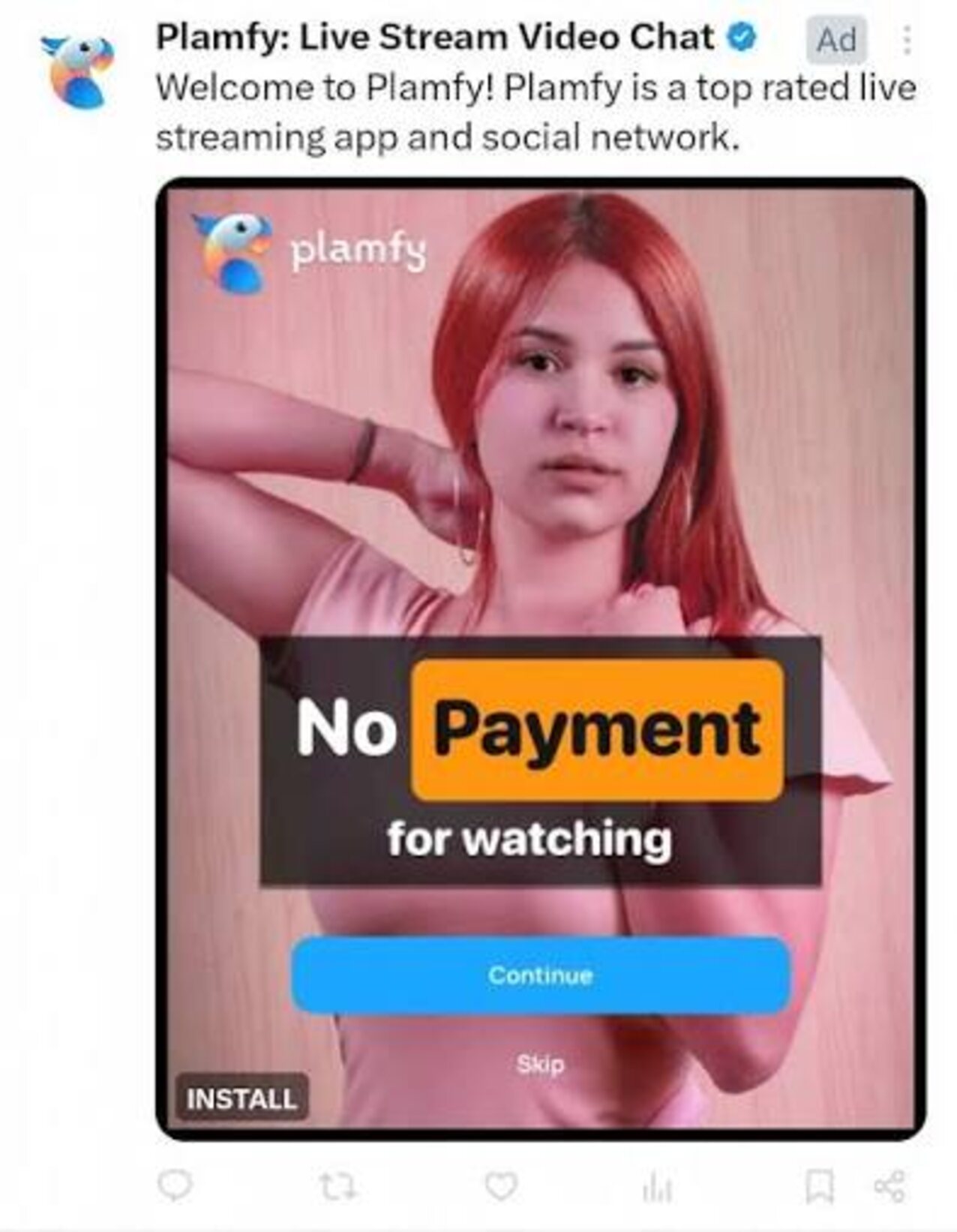 camgirl redhead big tits