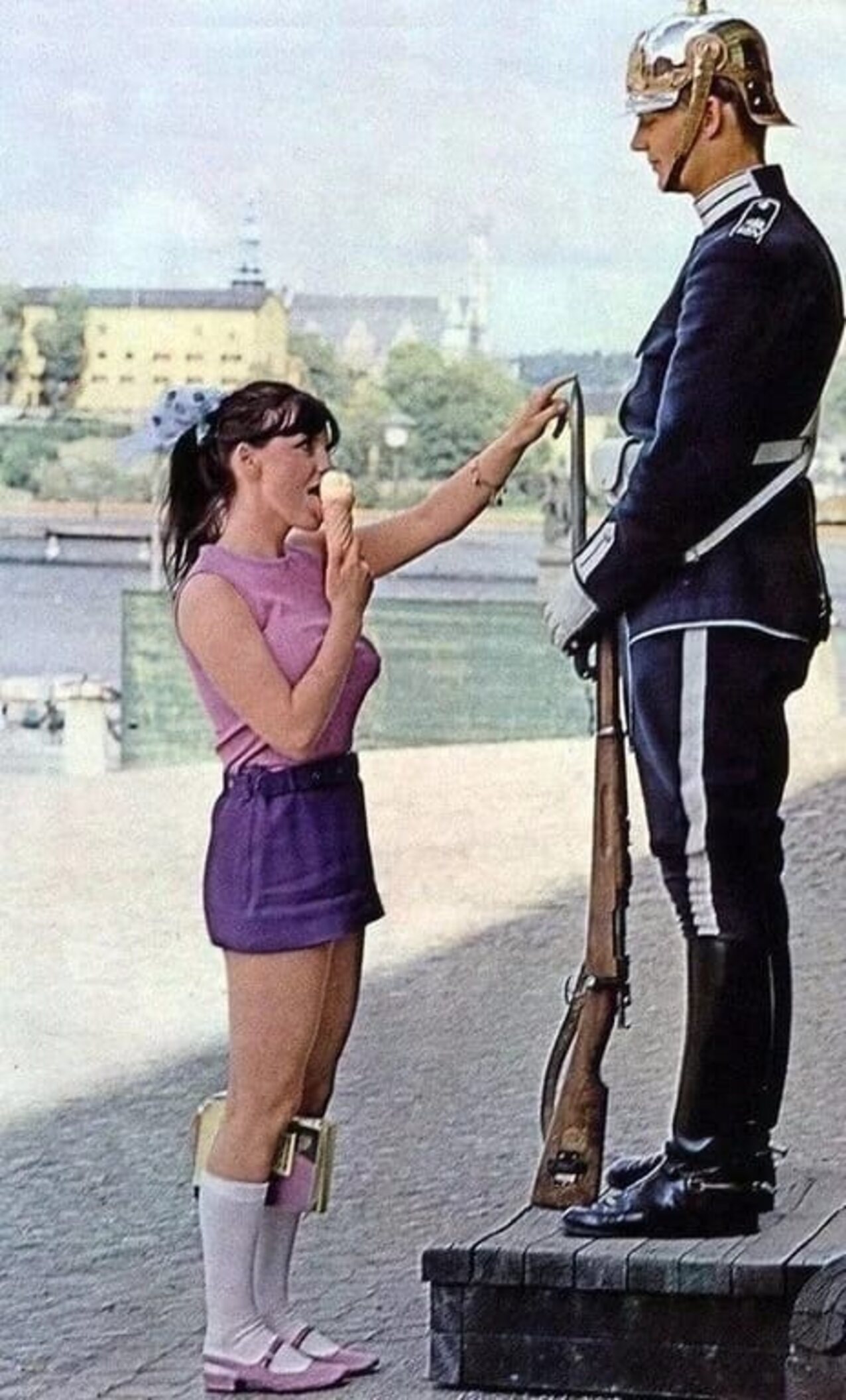 brunette soldier hardcore