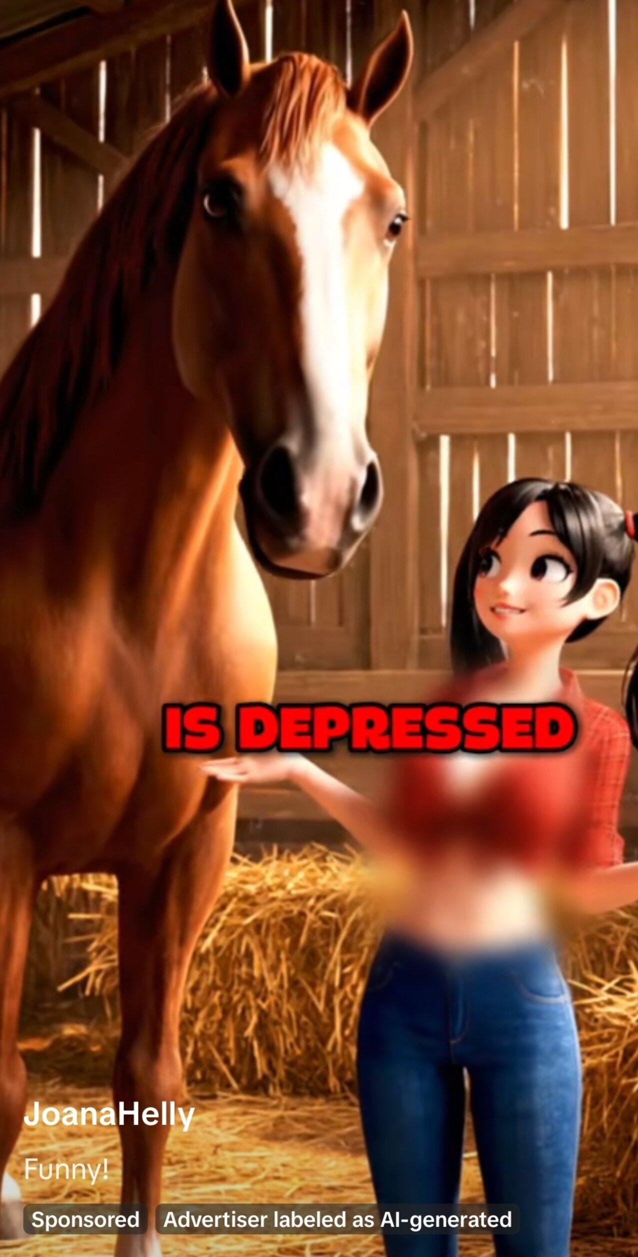 advertisements horse animation