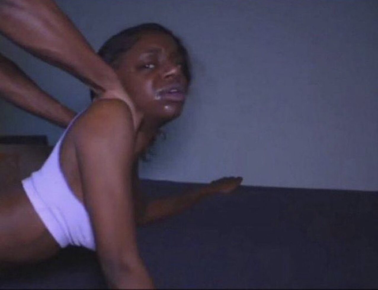 ebony slim doggy