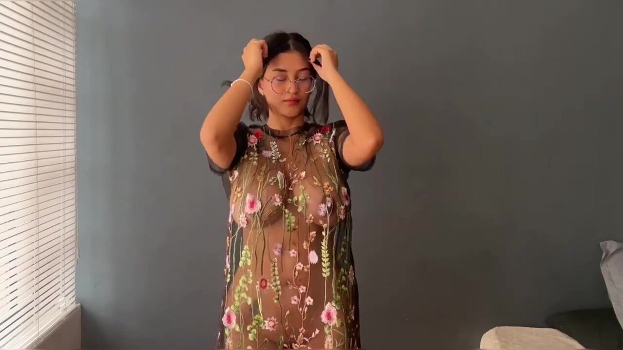 big tits glasses indian