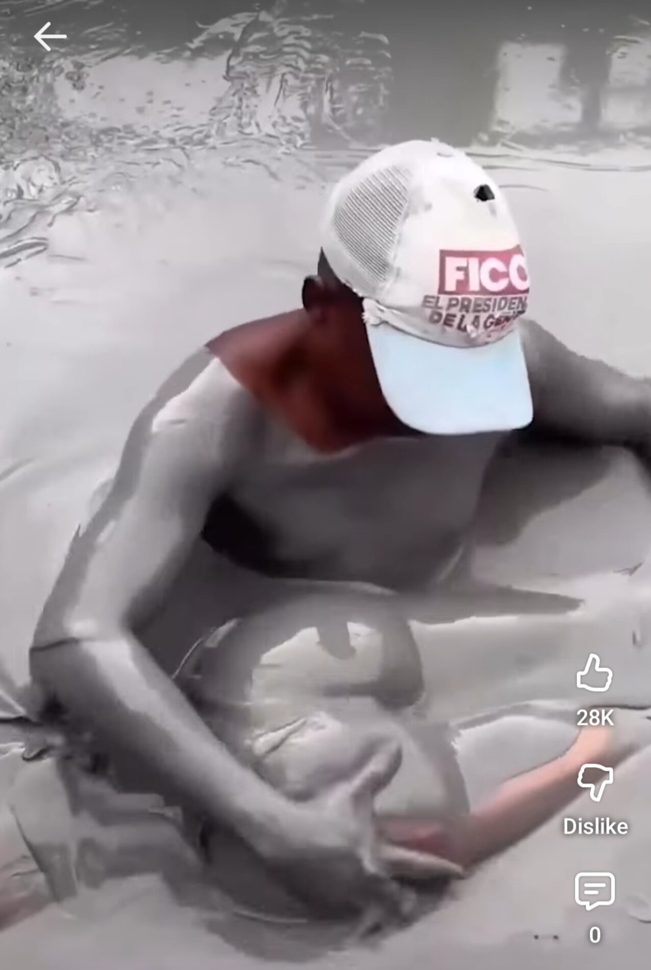 couple sand massages dirty