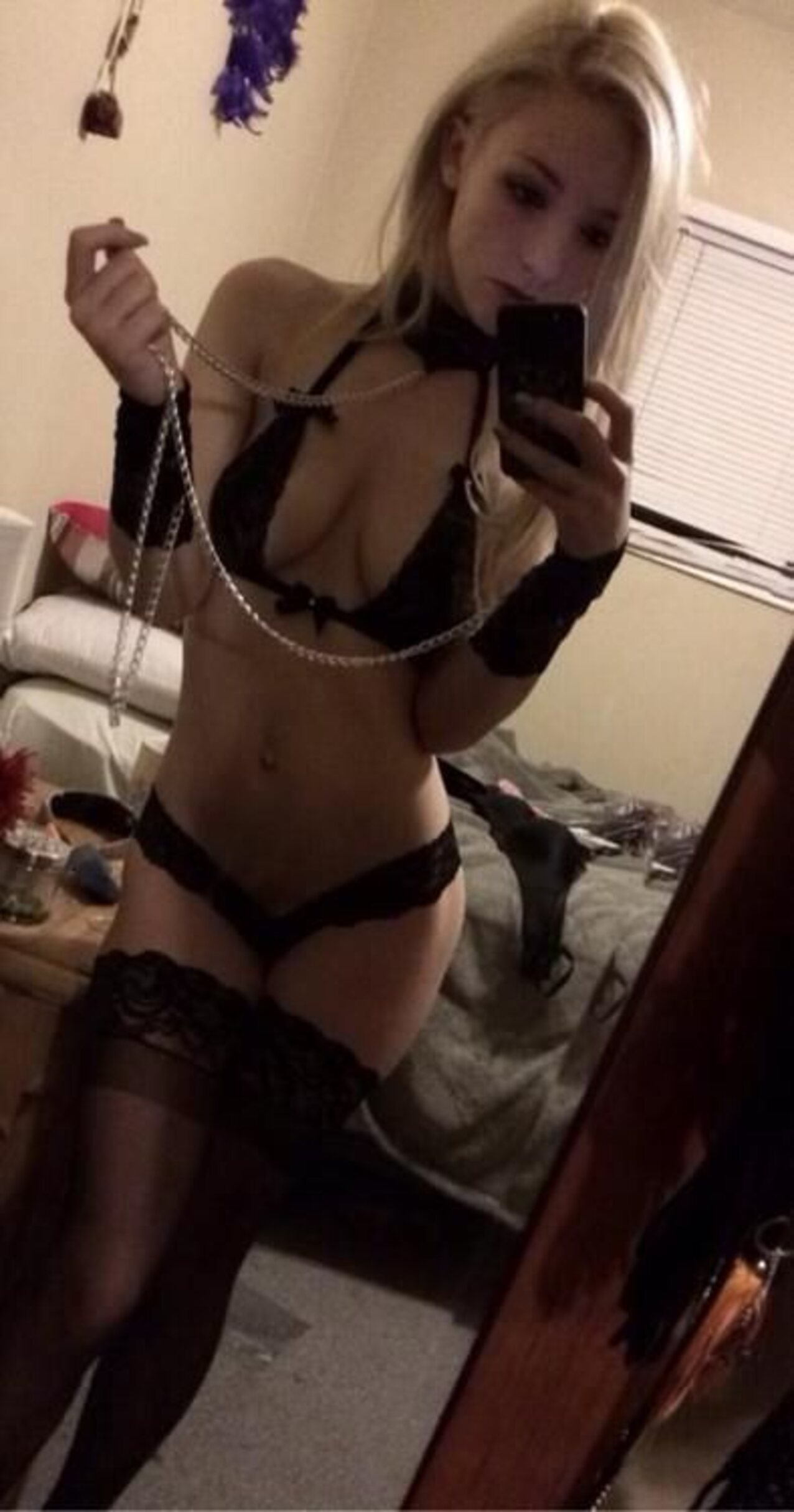 blonde goth girl teen