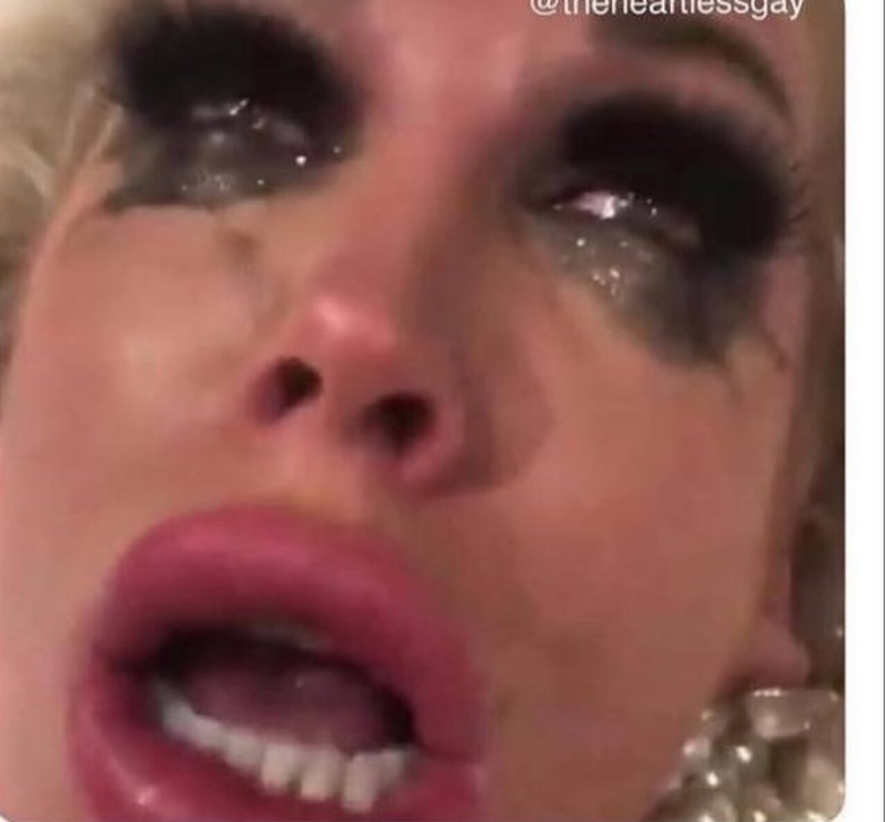 white girl blonde hair full lips