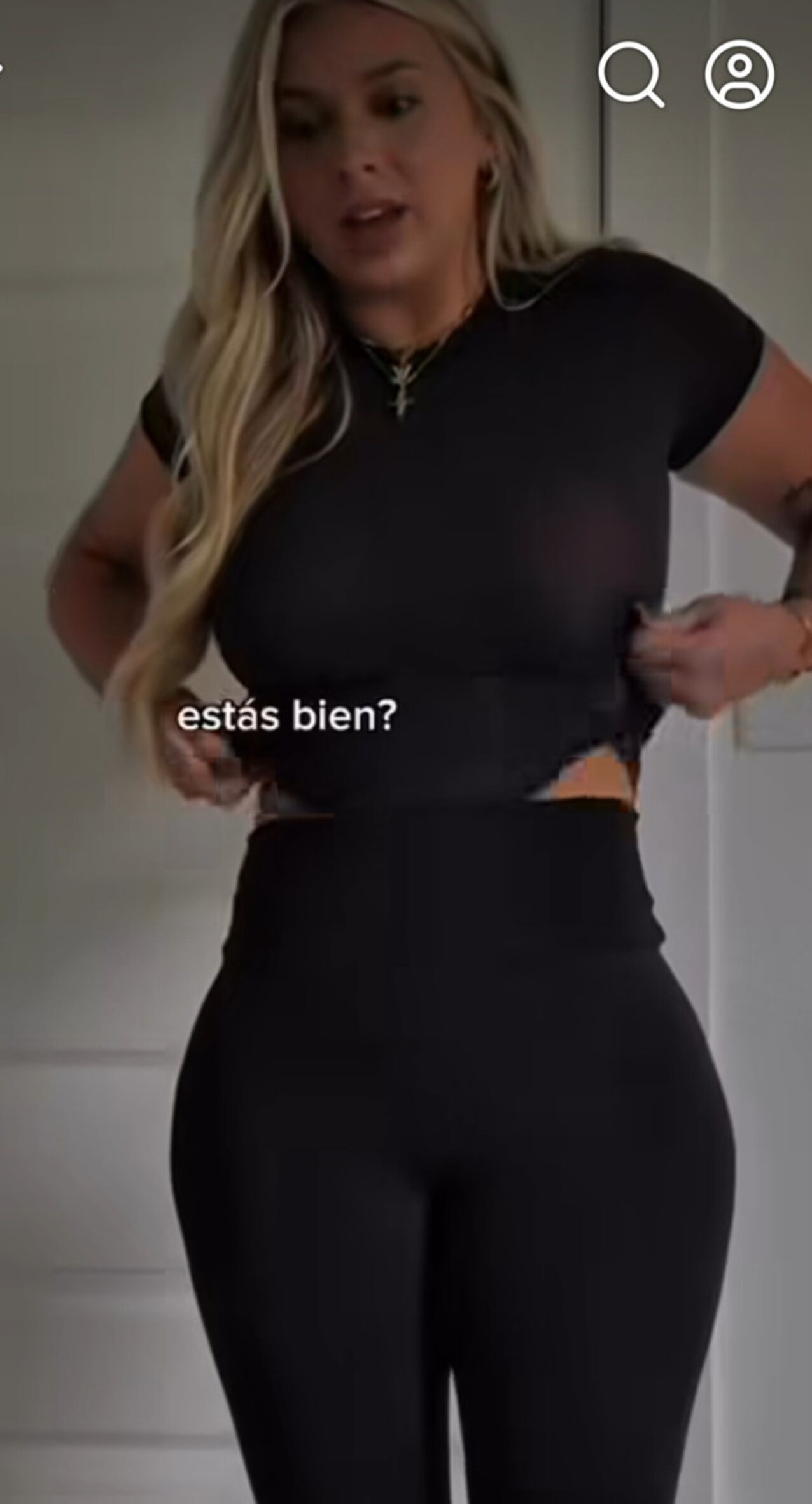 blonde instagram pants