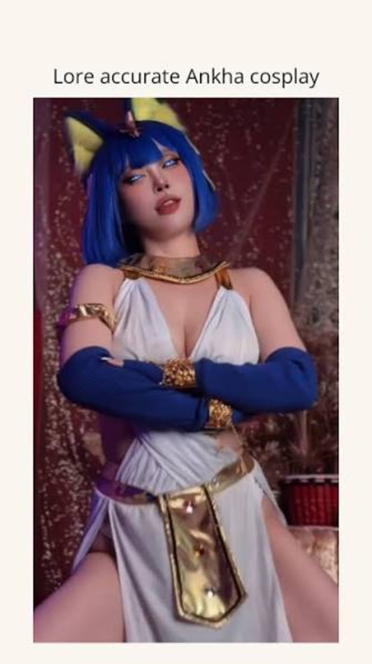 asian cosplay ankha