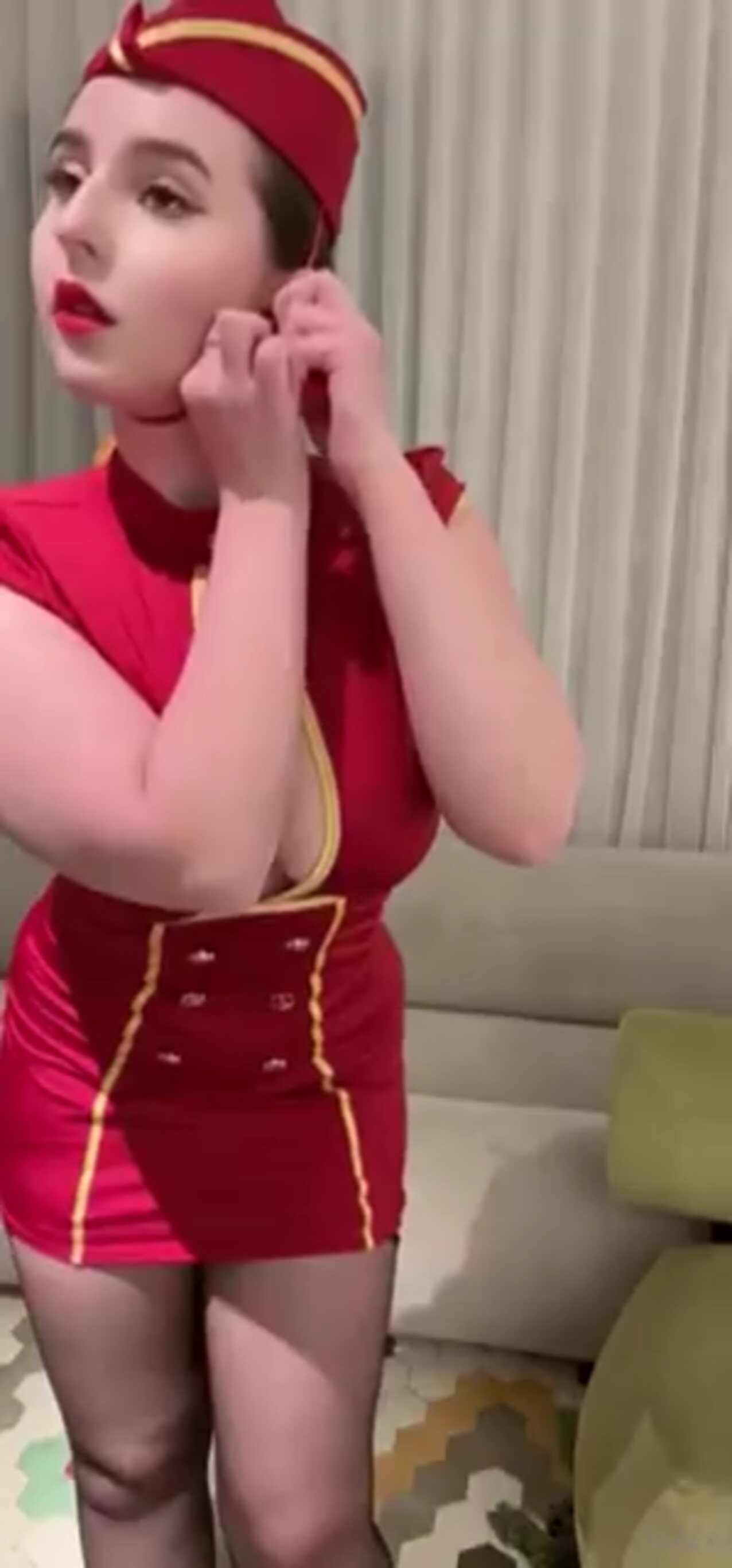 big tits solo costume