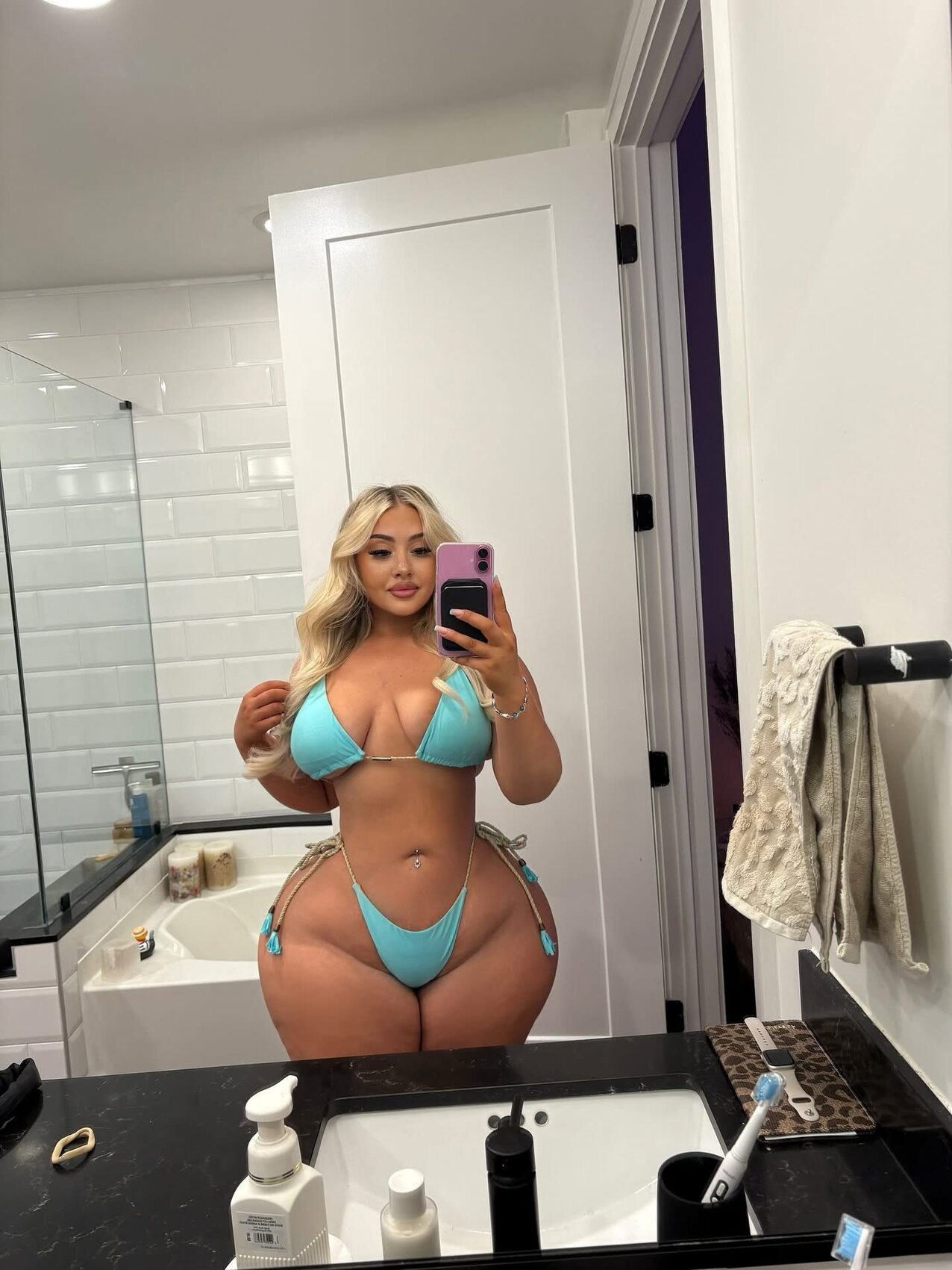 bbw blonde perfect