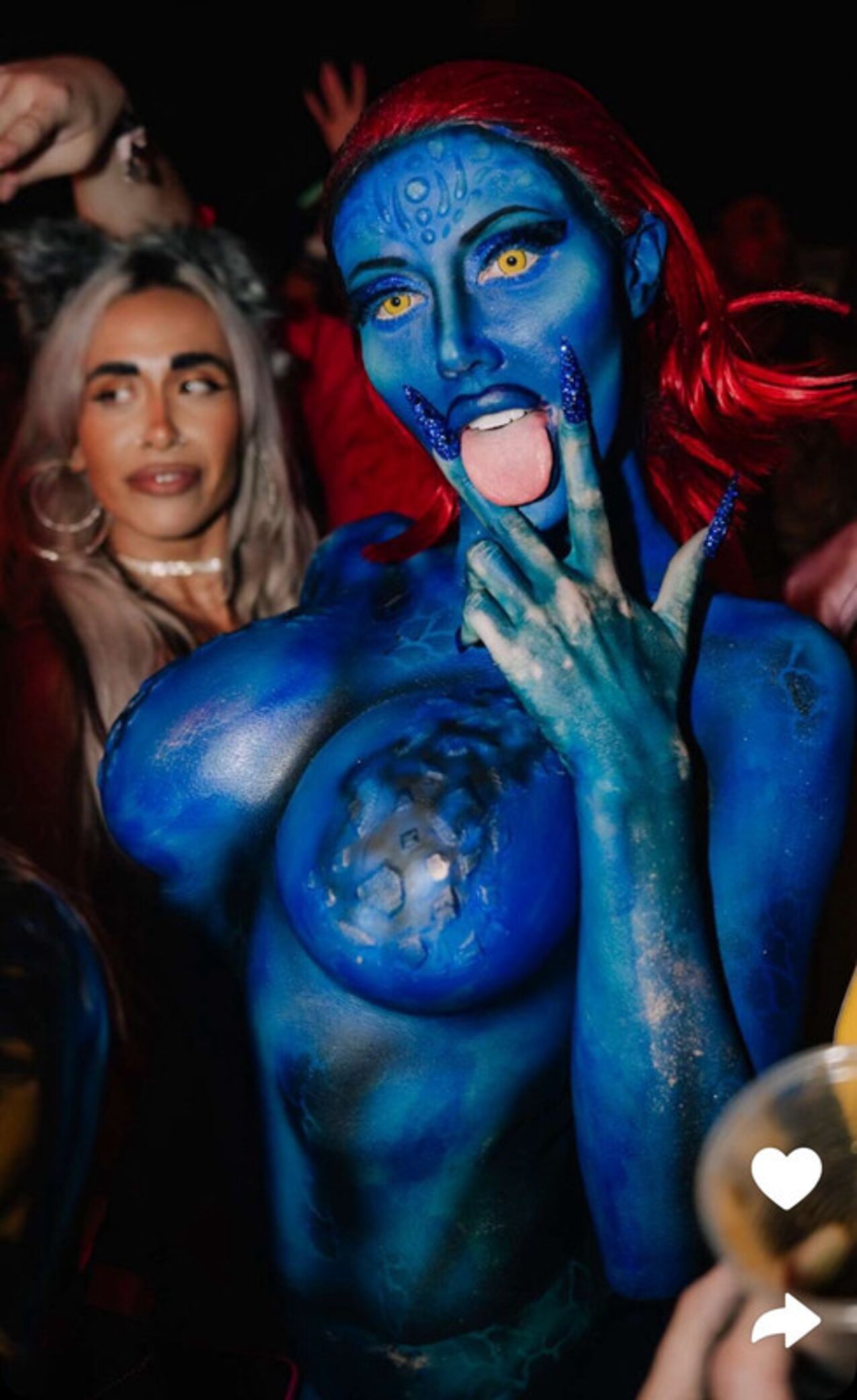 mystique cosplay big tits