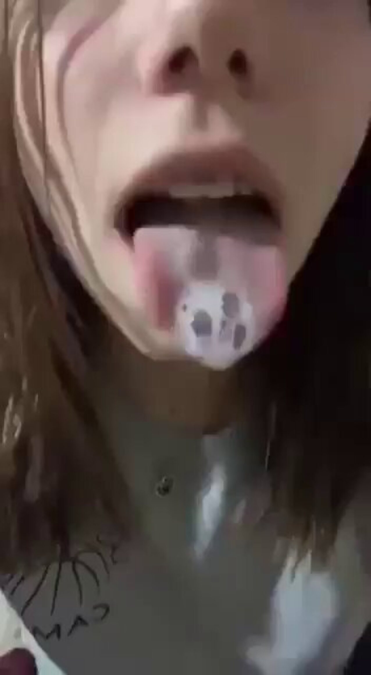 teen ahegao braces