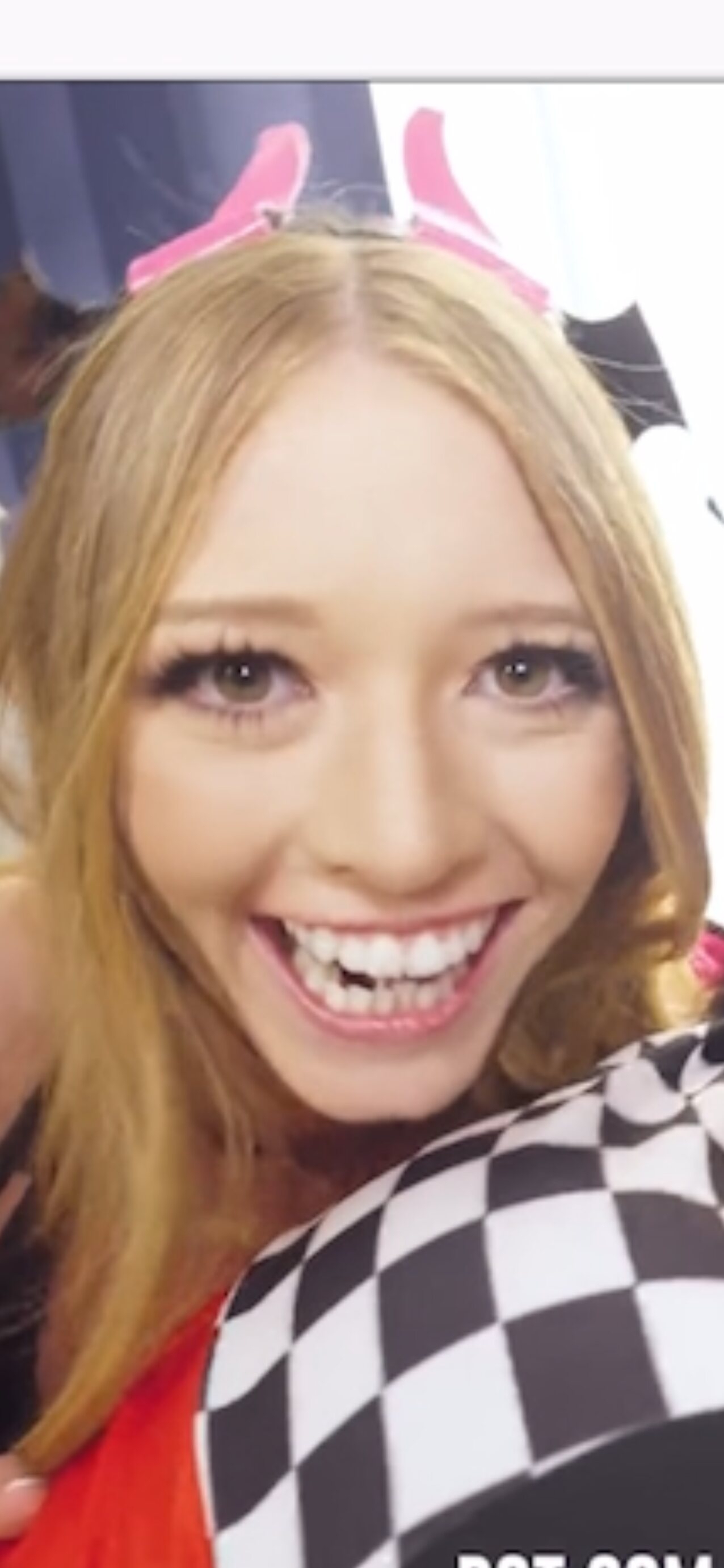 blonde cospay threesome skinny
