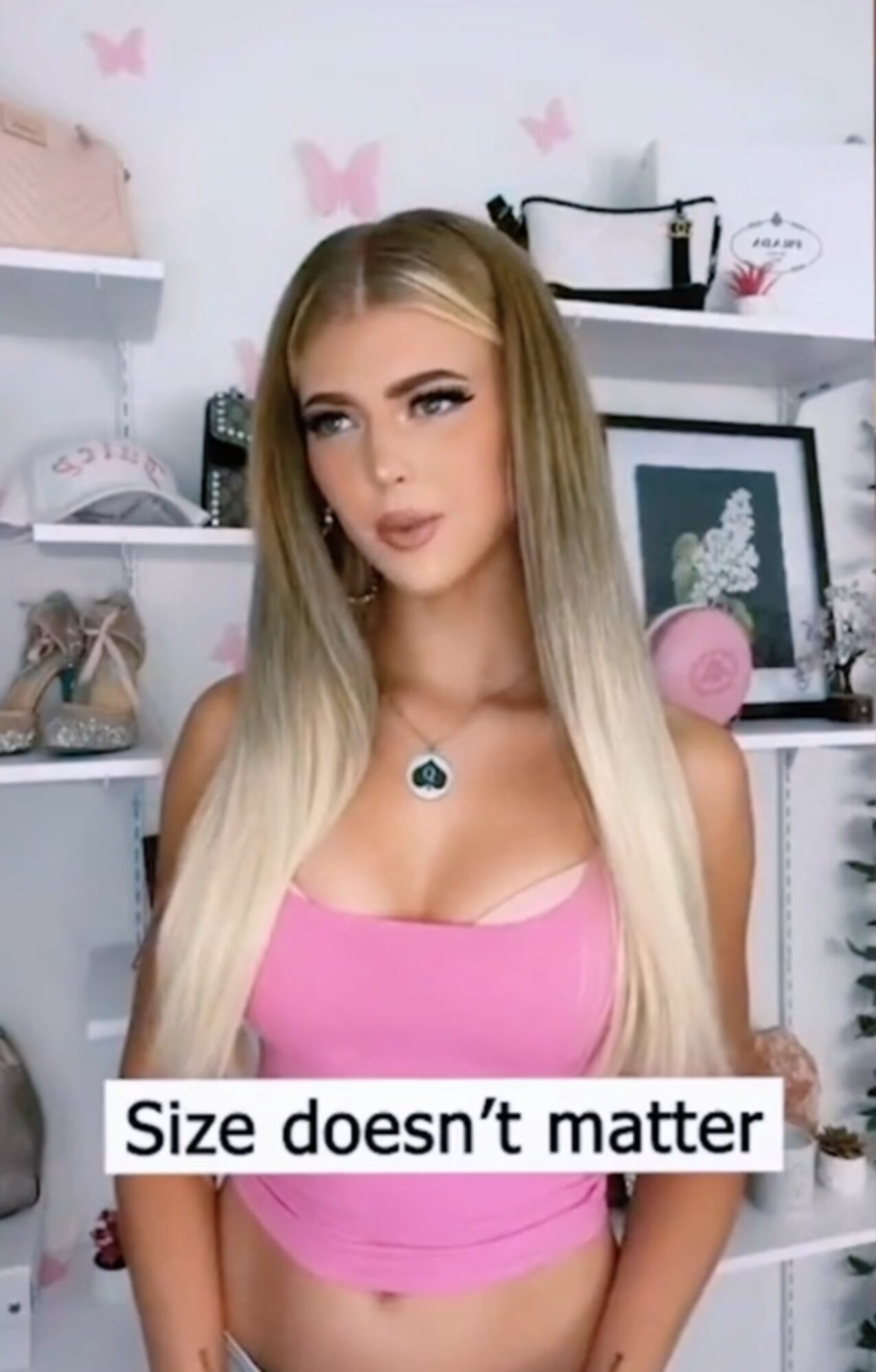blonde teen tiktok