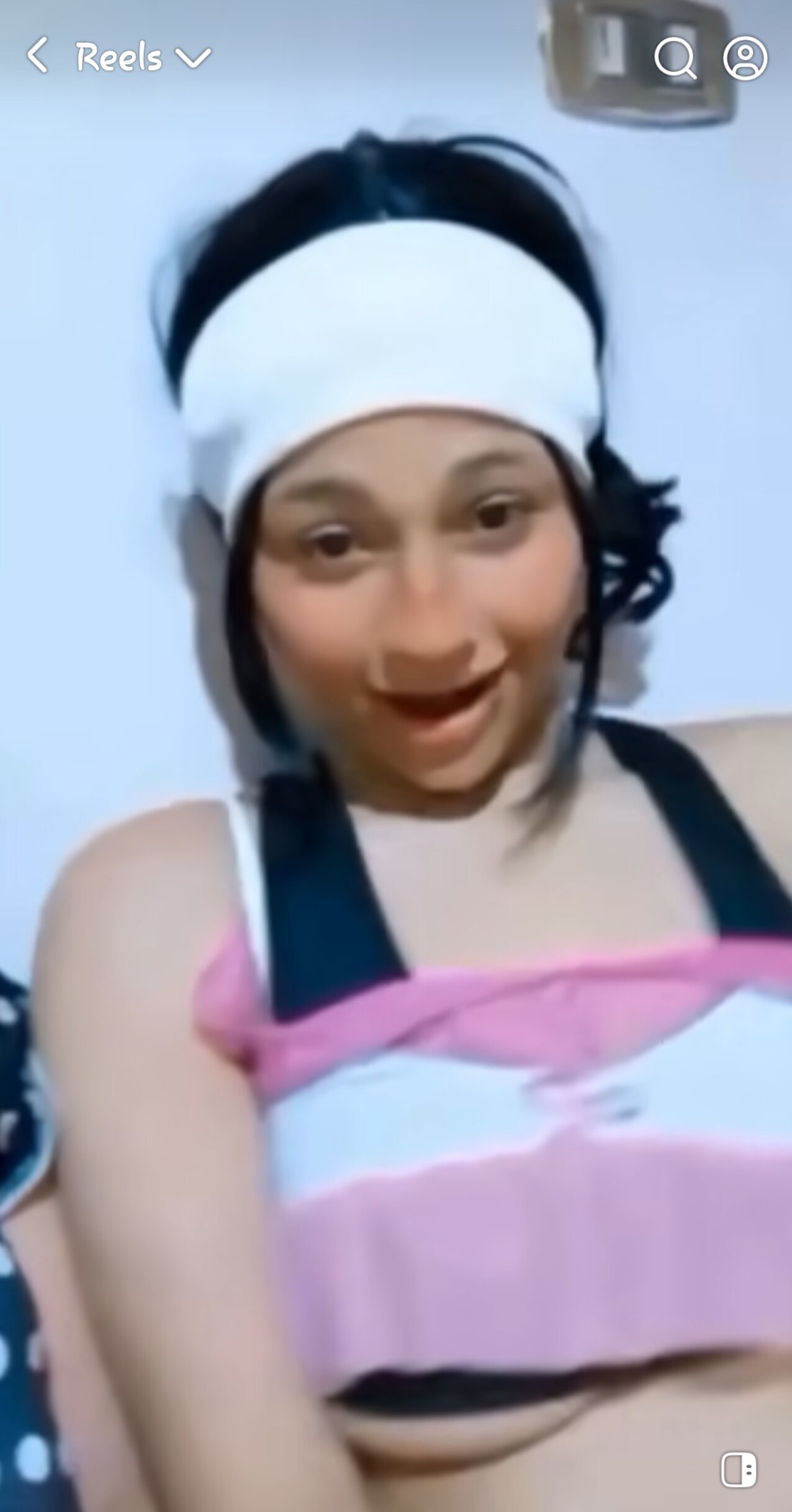 random girl big tits black hair