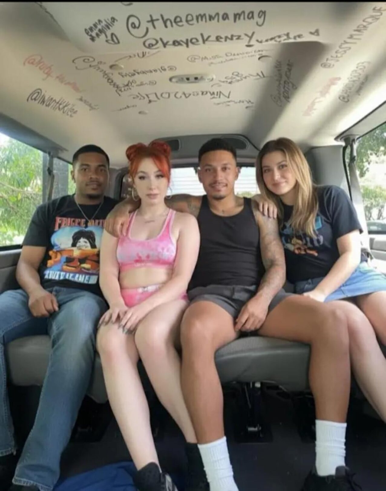 blonde couple homemade
