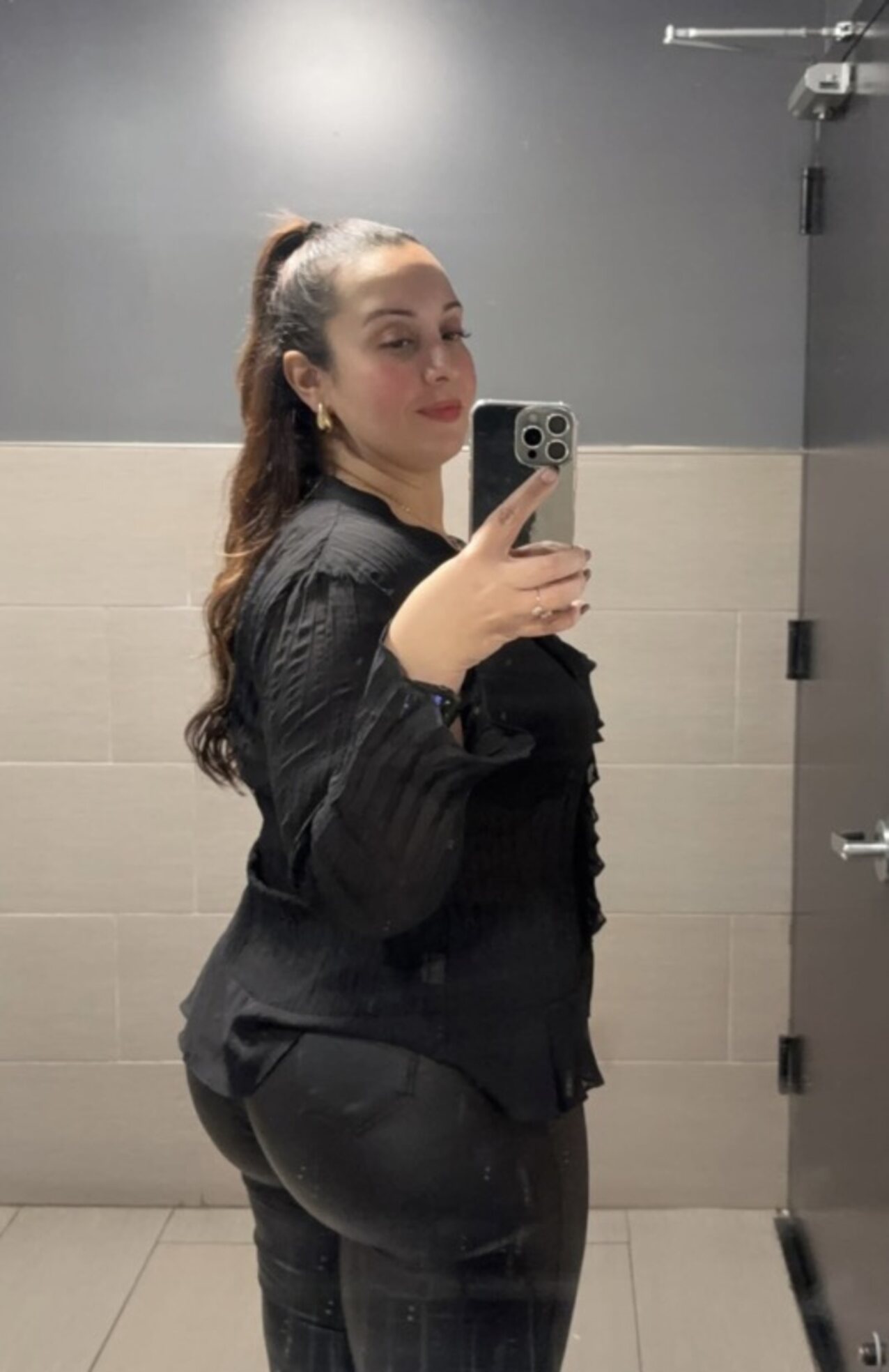 bbw leather pants big ass