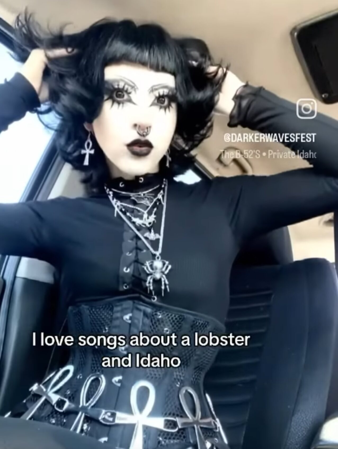 goth blowjob femdom