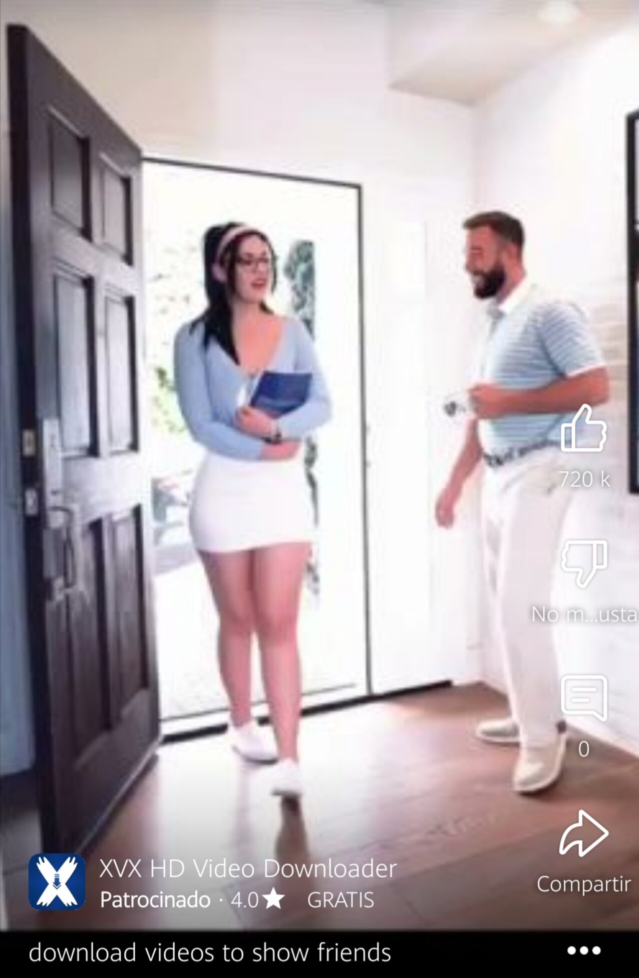 big tits glasses ads