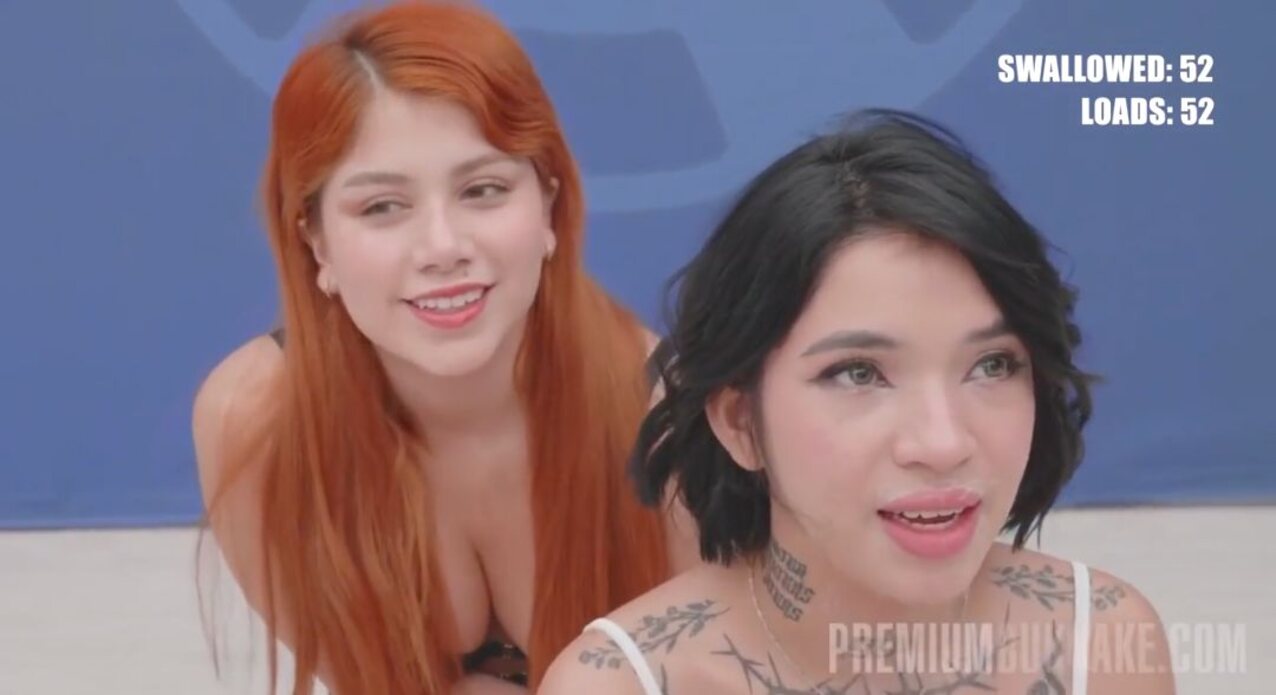 redhair asian latina