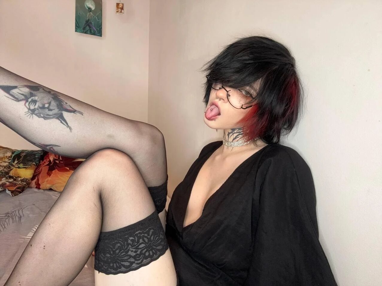 goth alt stockings