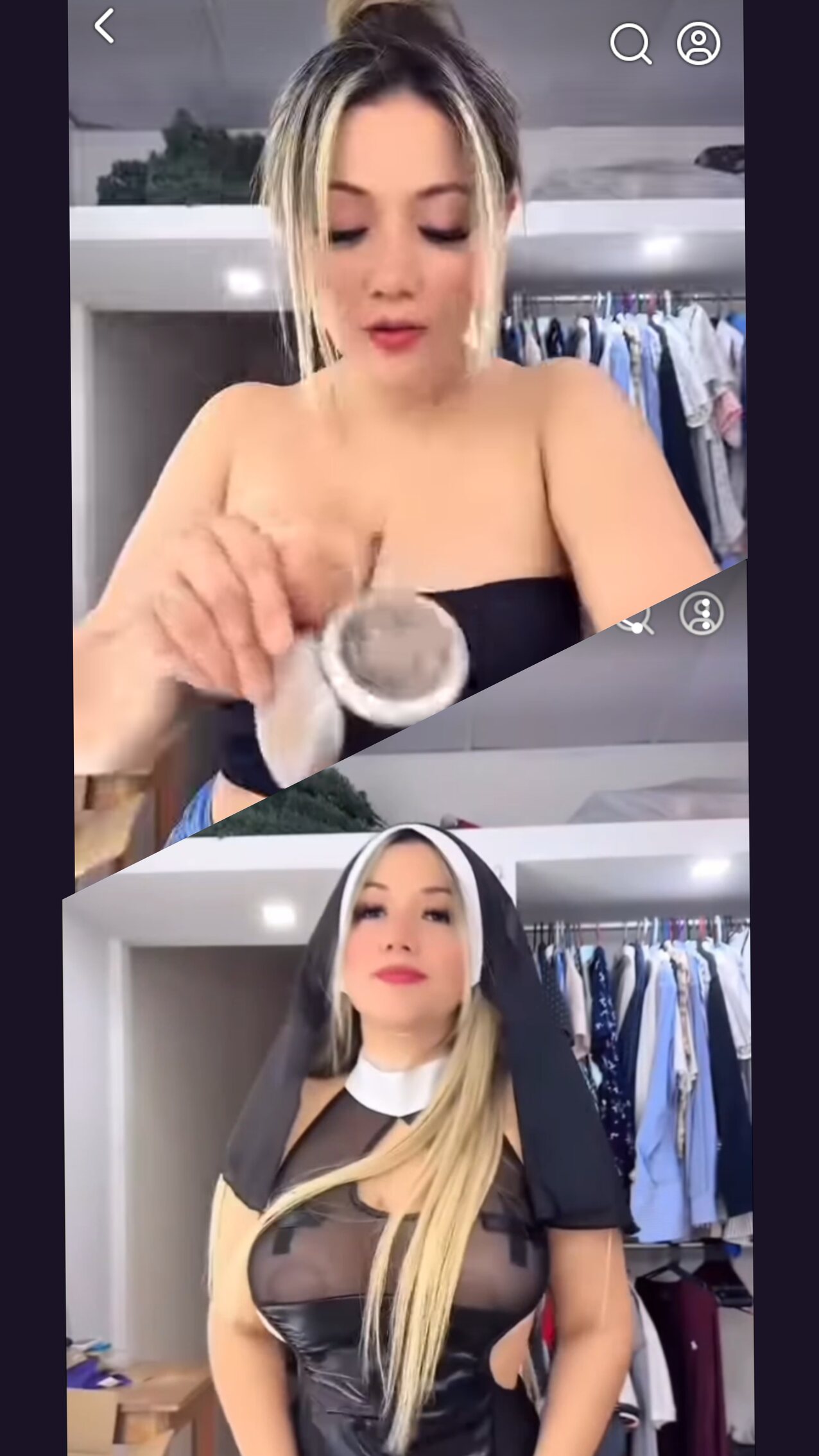 big tits reel blonde