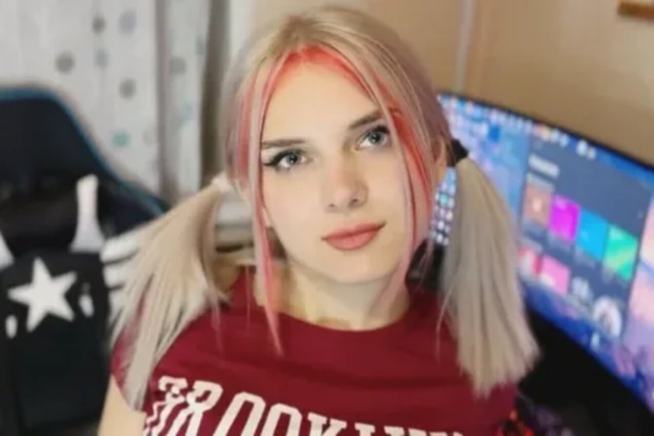 pigtails blonde rough