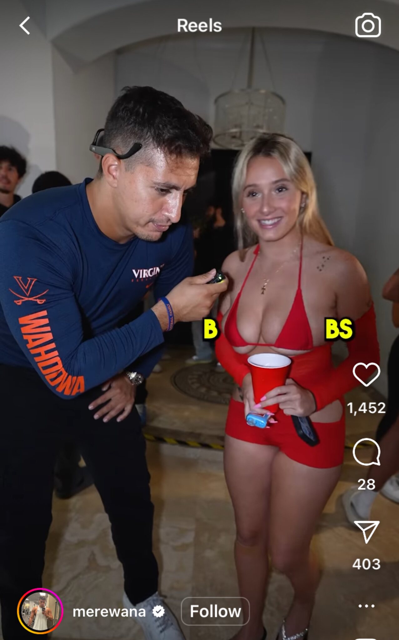 interview big tits blonde