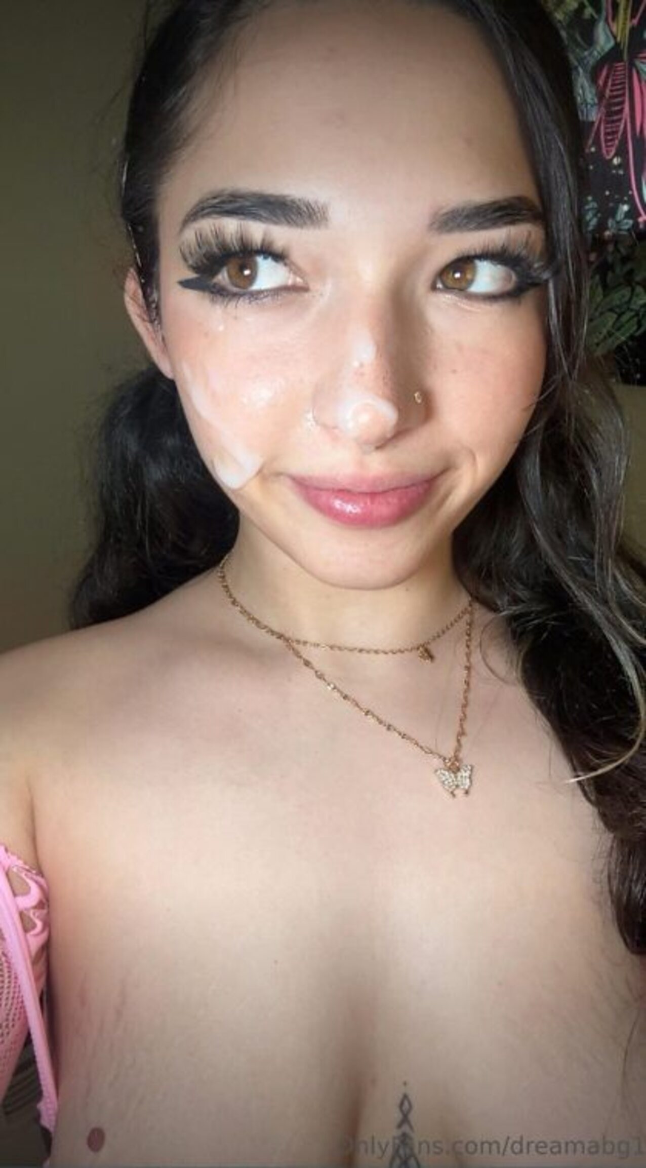 facial creampie cumshot