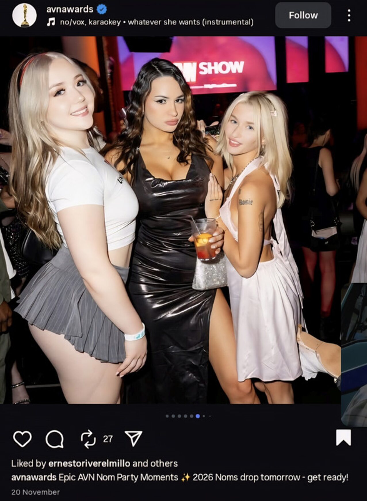 blonde small tits avn awards