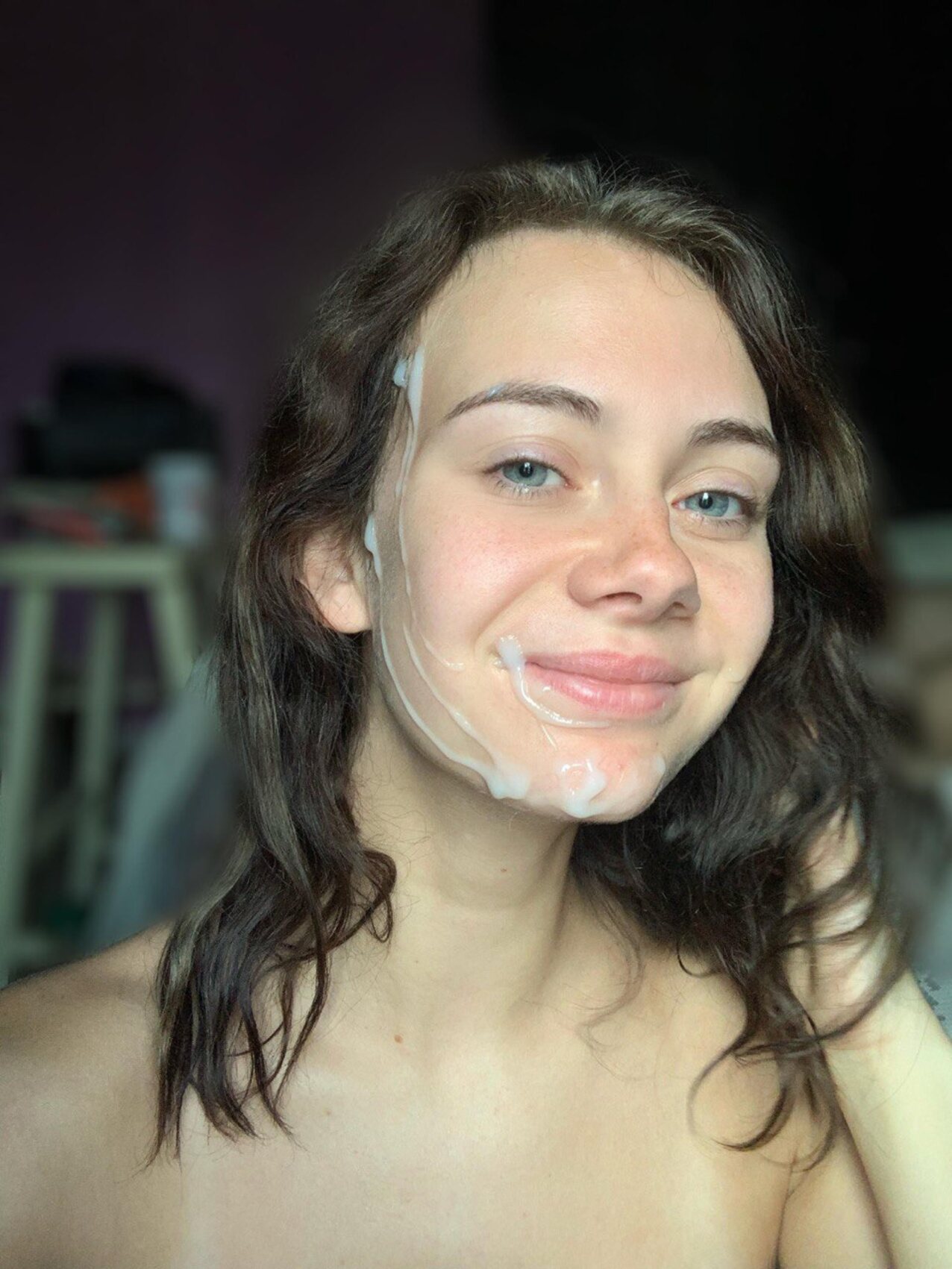 facial cum amateur