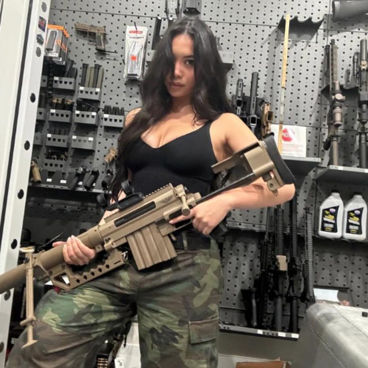 asian big boobs guns