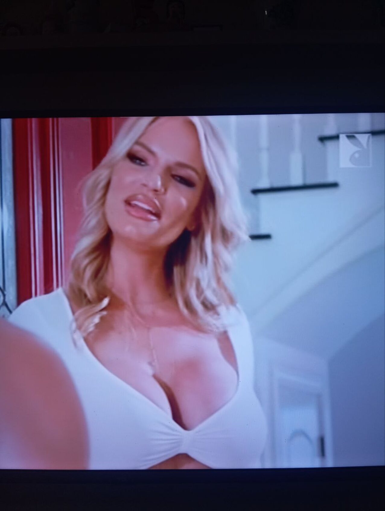lingerie milf blonde