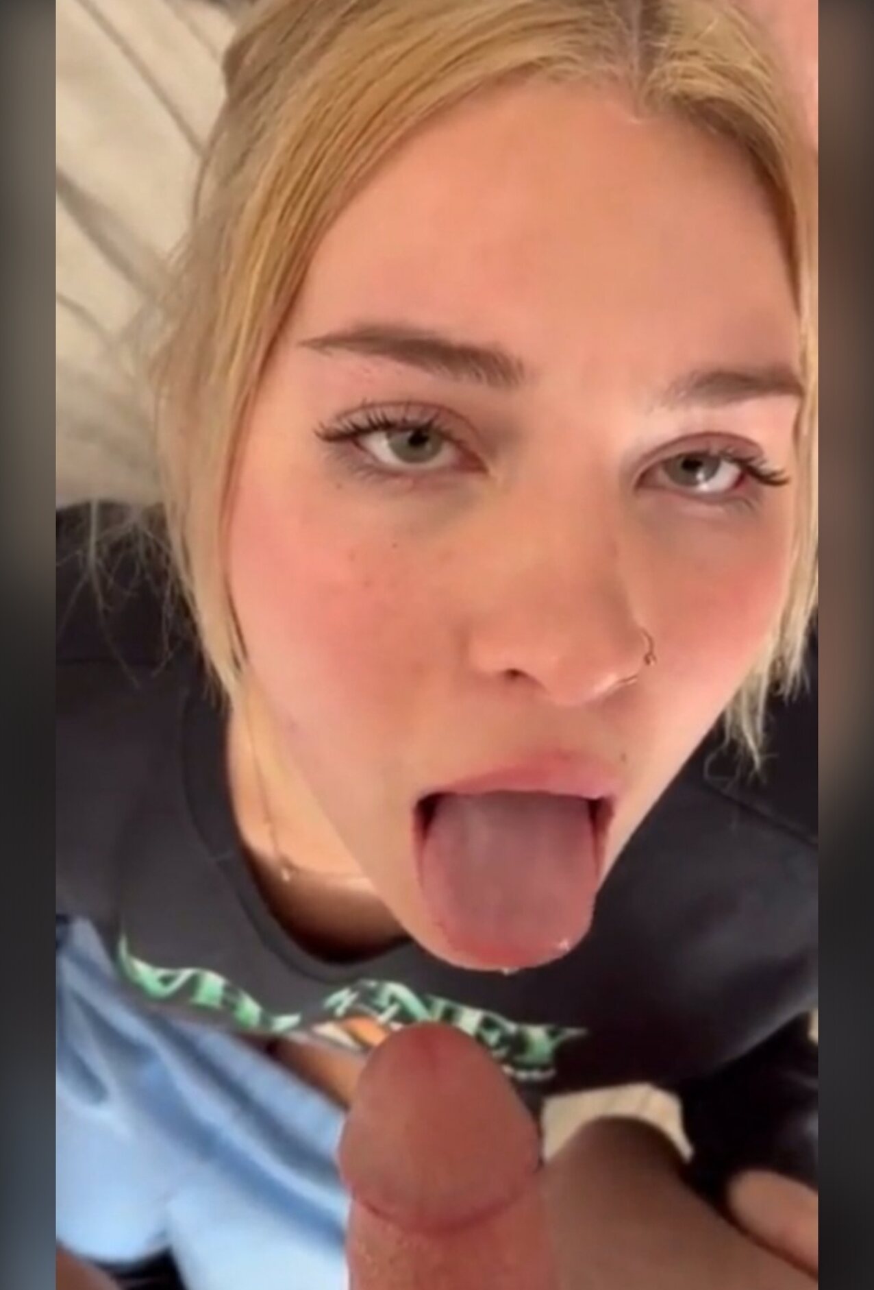 blonde amateur blowjob