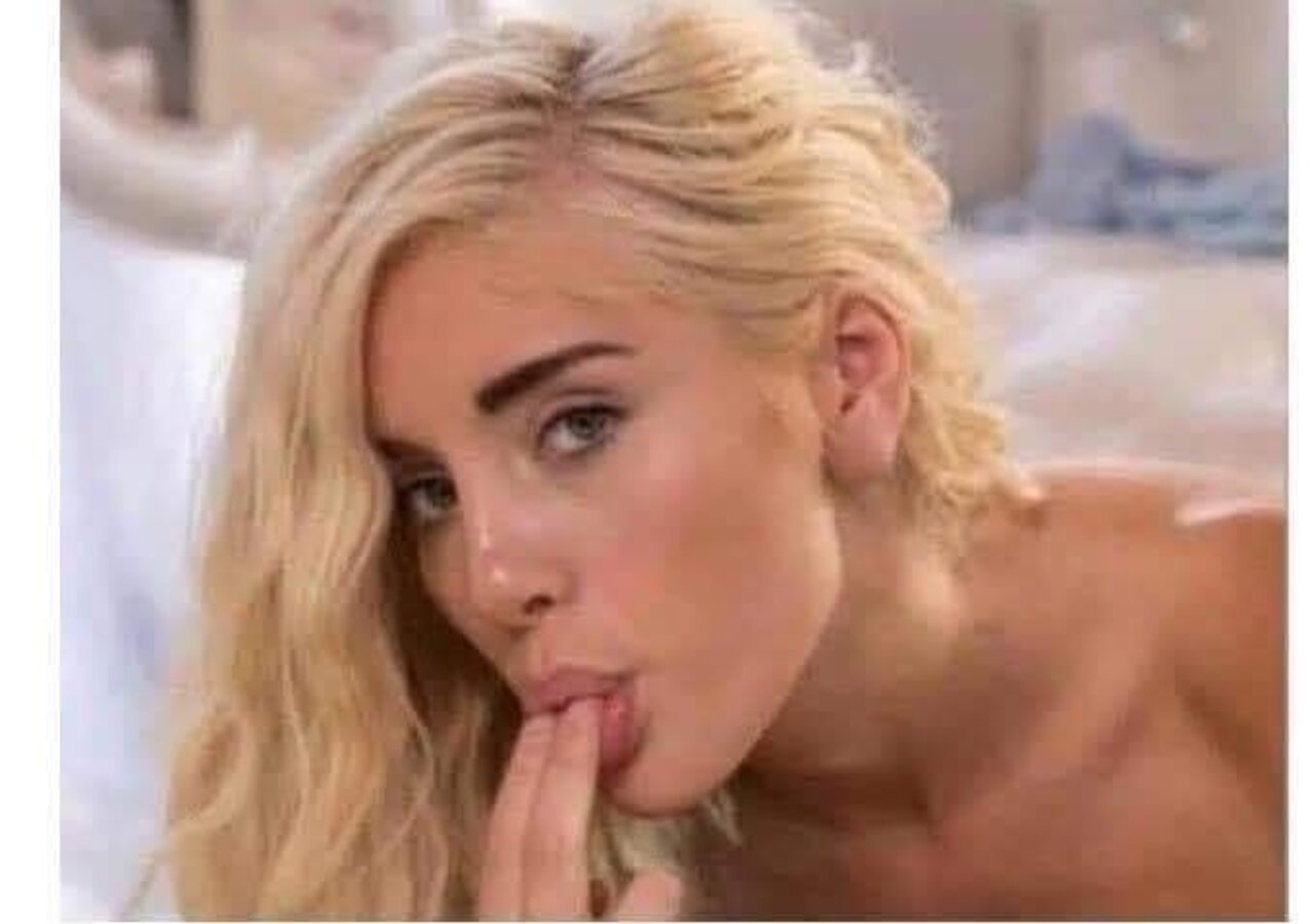 blonde big boobs blowjob