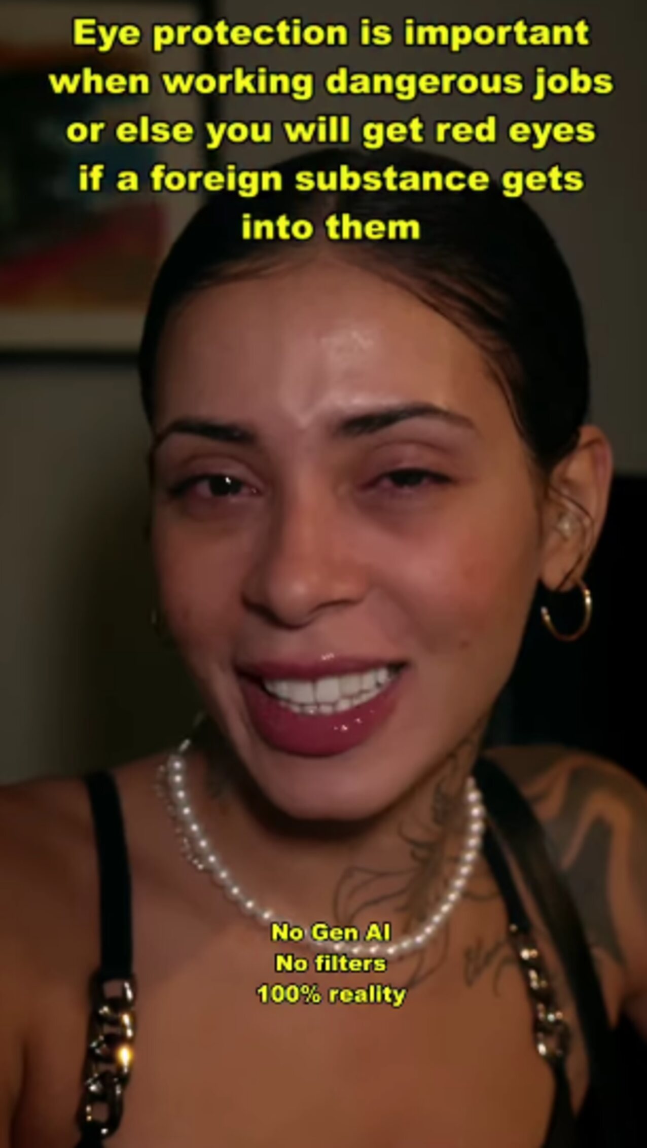 latina tattoos pink eye