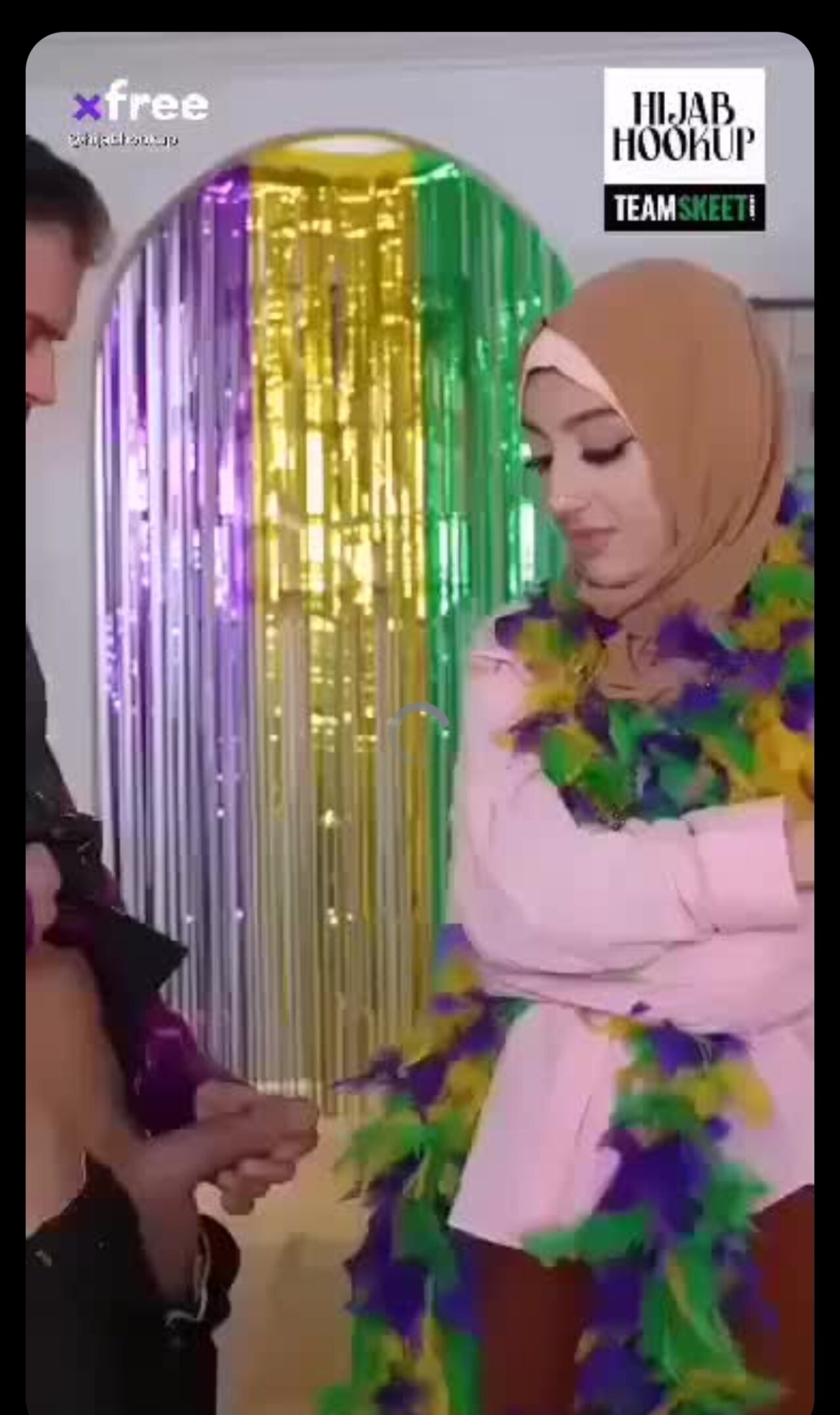 hijab horny shy