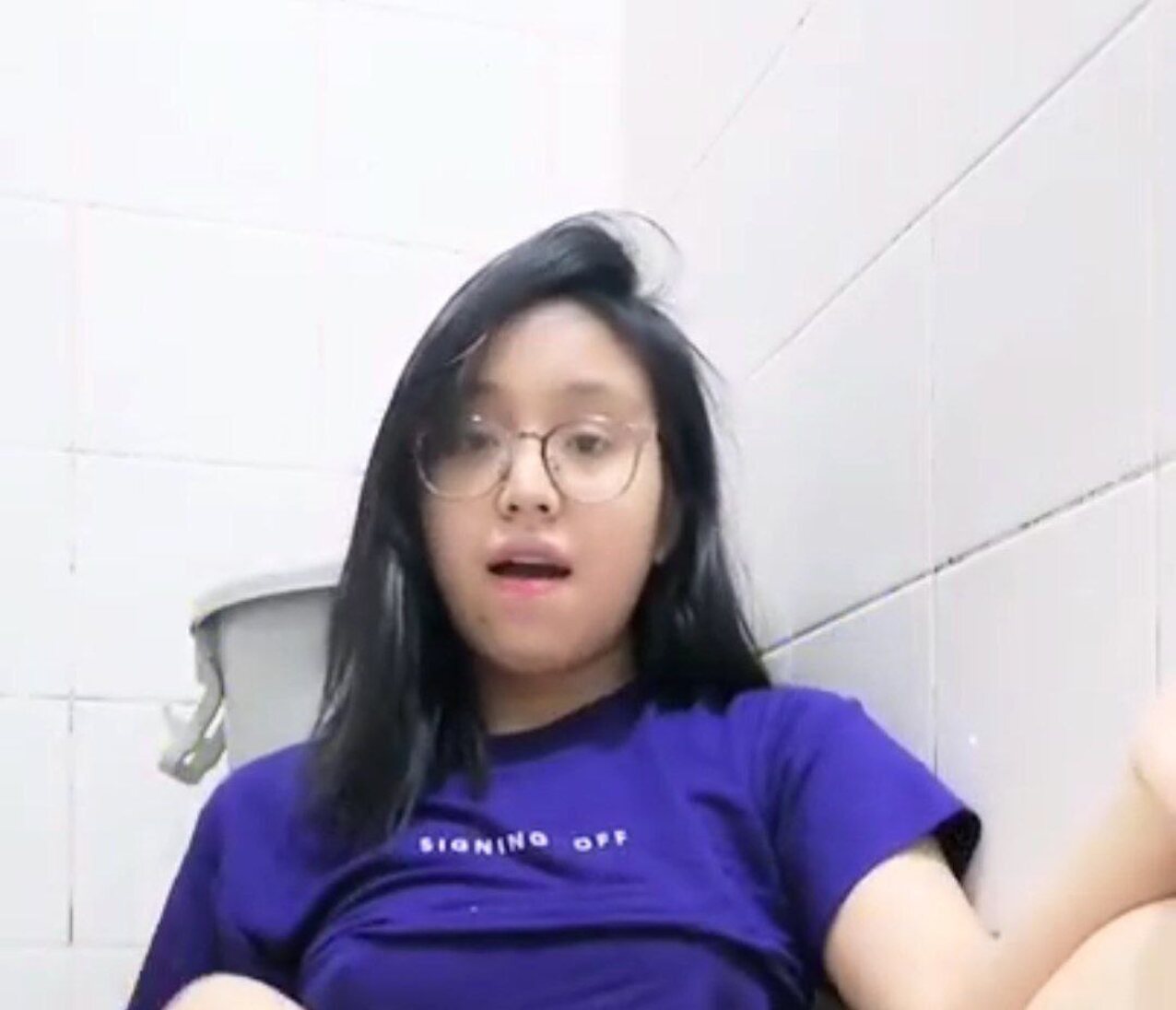 big tits asian glasses