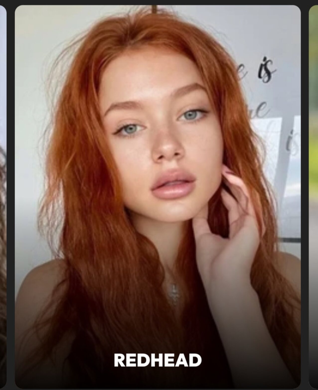 beautiful redhead perfect